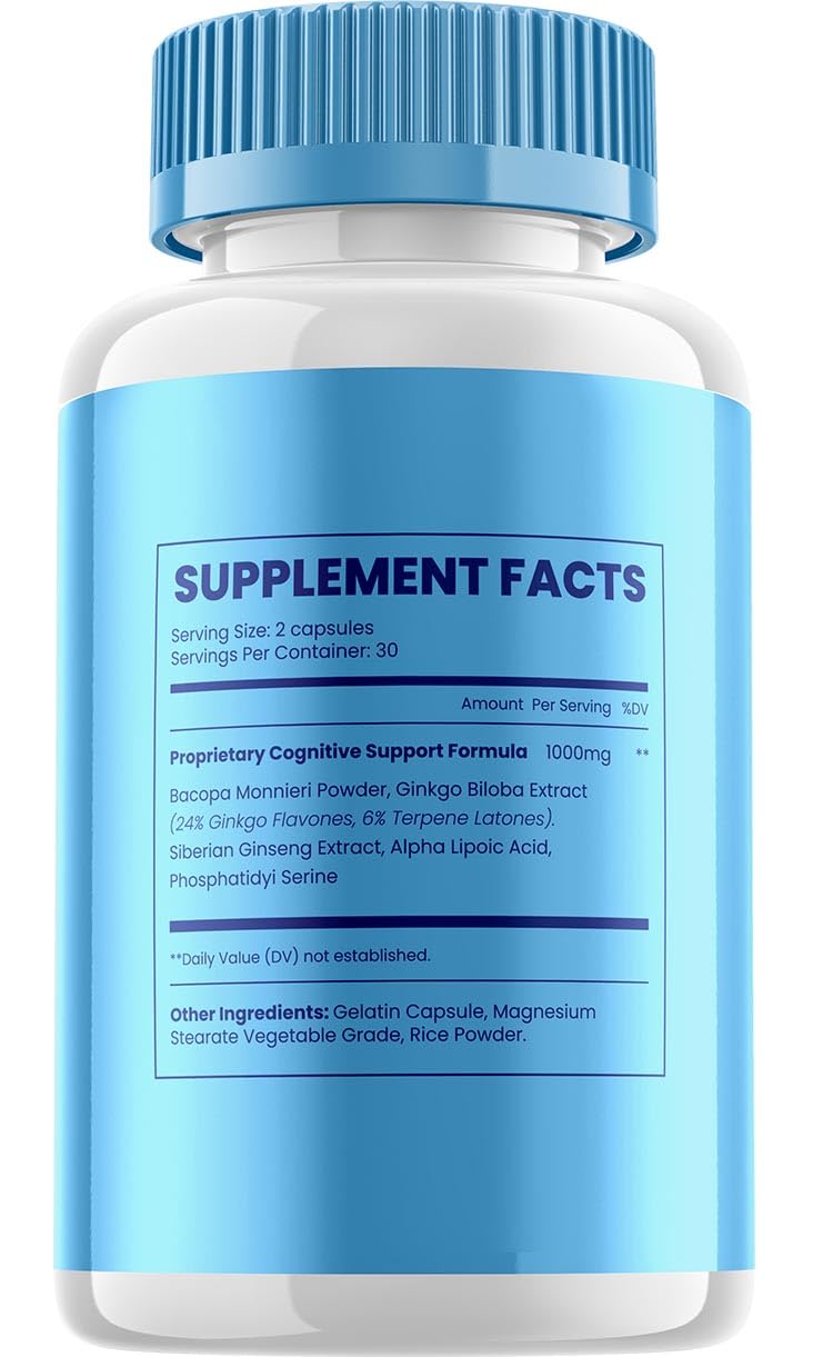 Indelo Memo Defender Brain Supplement Capsules, 120 Capsules