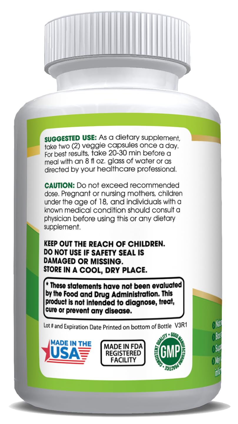 Pure Natural Smart Foods Moringa Leaf Capsules 60 Count