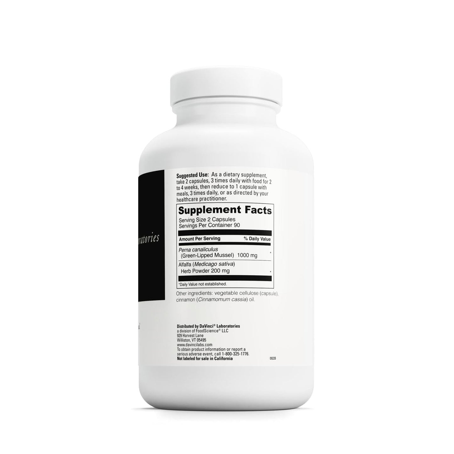 DAVINCI Perna Capsules, 180 Count