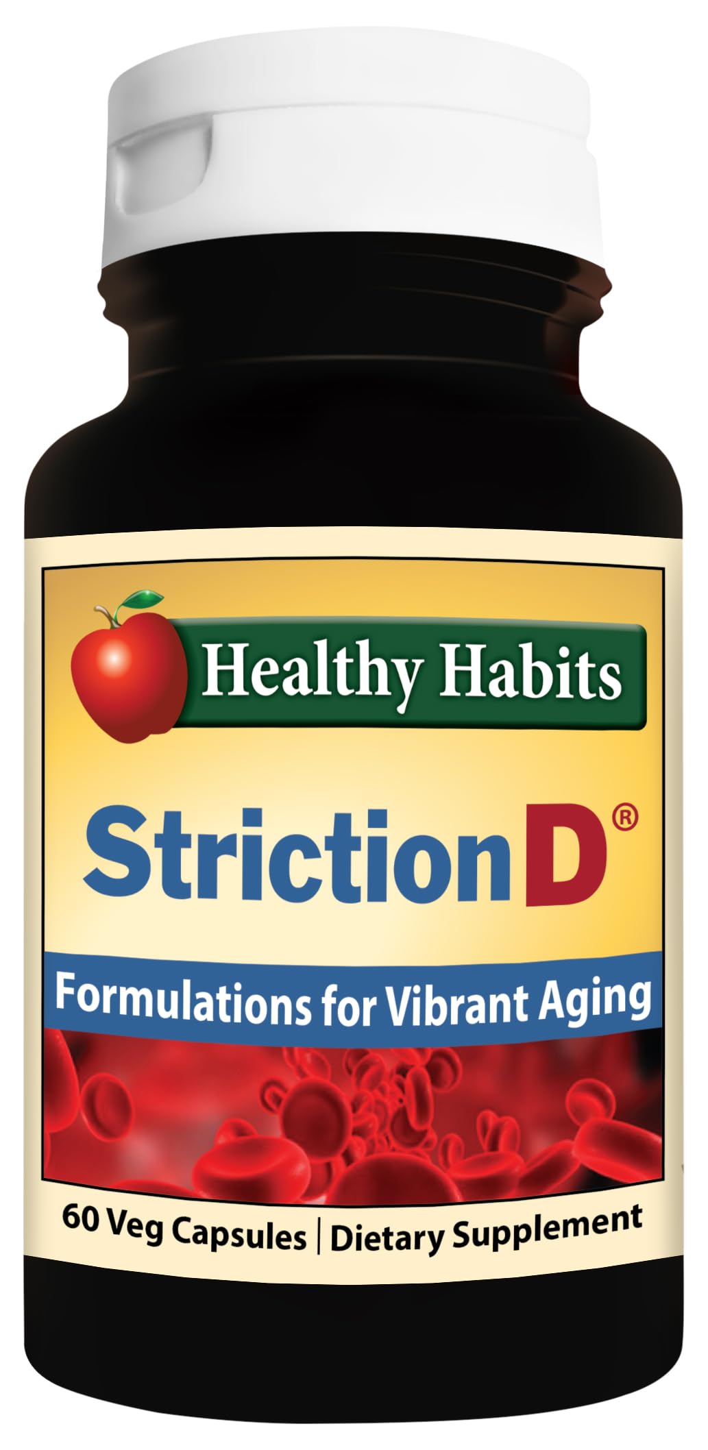 Healthy Habits StrictionD with Ceylon Cinnamon & Chromium 60 Capsules