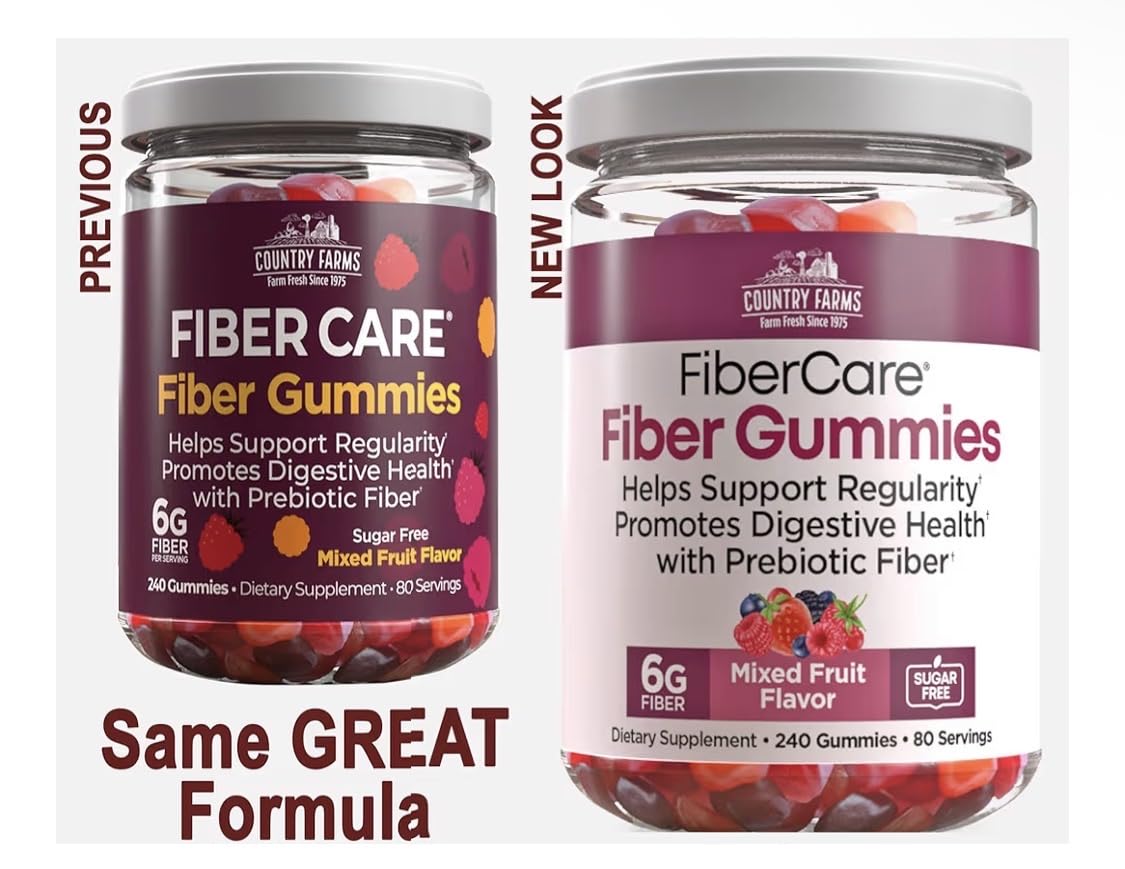 Generic Country-Farm Fiber Care Gummy 240 Count