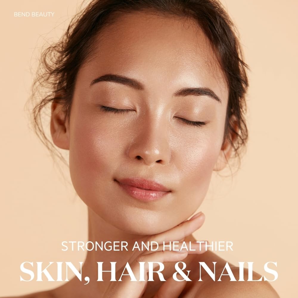 Bend Marine Collagen + Co-Factors Unflavored Collagen Powder Hydrolyzed Collagen Supplement Fish Collagen Peptides + Silicon + Vitamin C Supports Healthy Skin, Hair and Nails, Powder 28