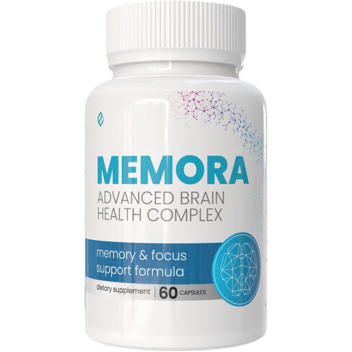 Empower Health Labs Memora Brain & Memory Support Supplement – Cognitive Function, Mental Clarity & Focus Formula with Lion’s Mane, Bacopa Monnieri, Ginkgo Biloba, Rhodiola & Panax Ginseng Capsule, 1 Count