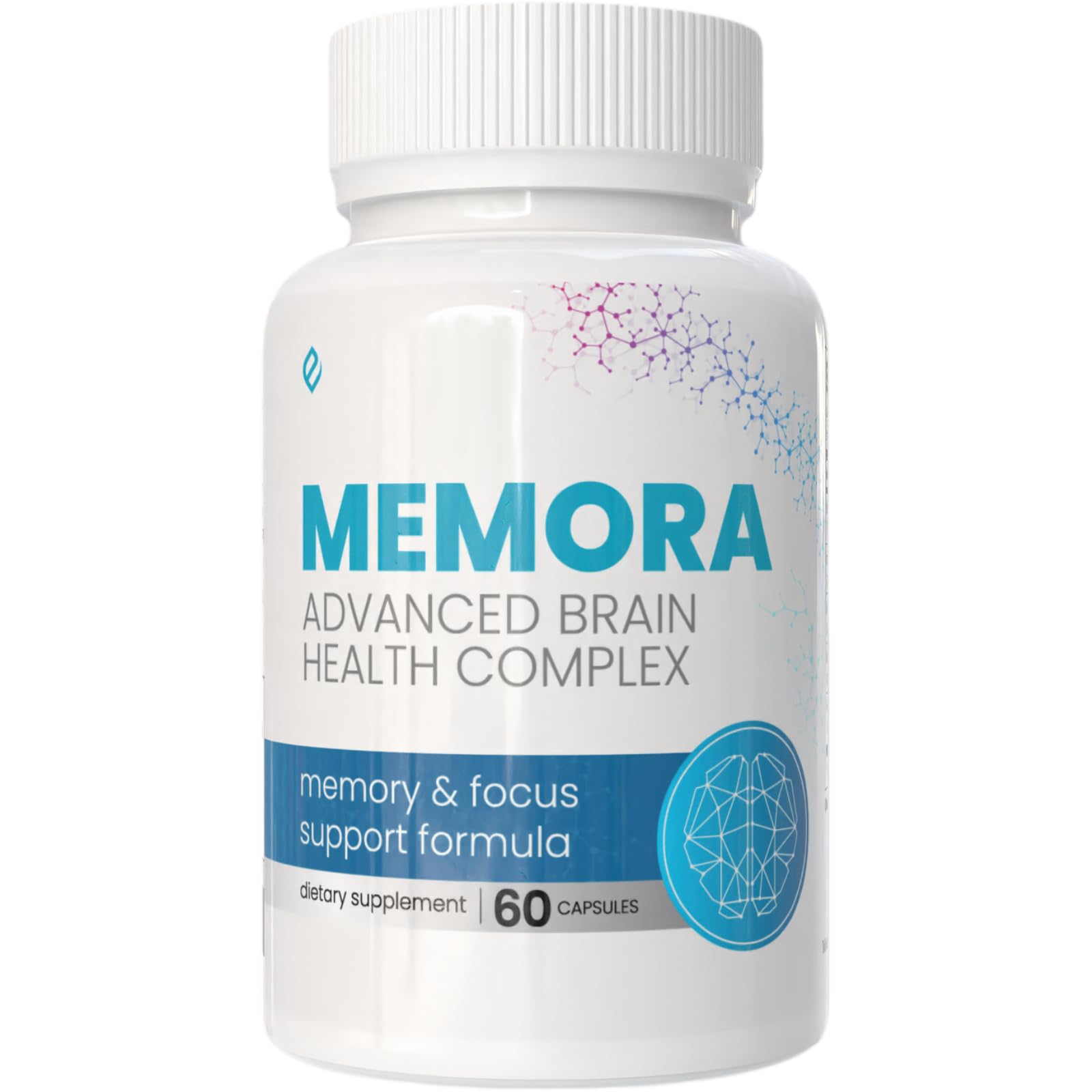 Empower Health Labs Memora Brain & Memory Support Supplement – Cognitive Function, Mental Clarity & Focus Formula with Lion’s Mane, Bacopa Monnieri, Ginkgo Biloba, Rhodiola & Panax Ginseng Capsule, 1 Count