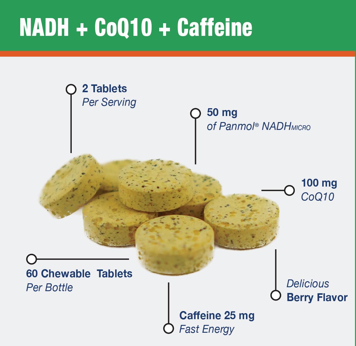 MAAC10 Energy Booster Tablet 60 Count