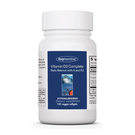 Allergy Research Group Vit D3 Complete Softgels 120