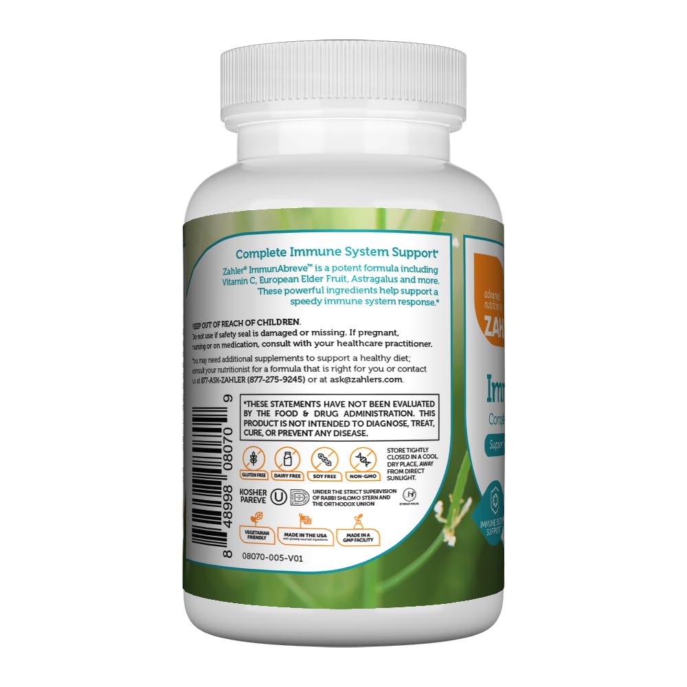 Zahler ImmunAbreve Capsule 180 Capsules