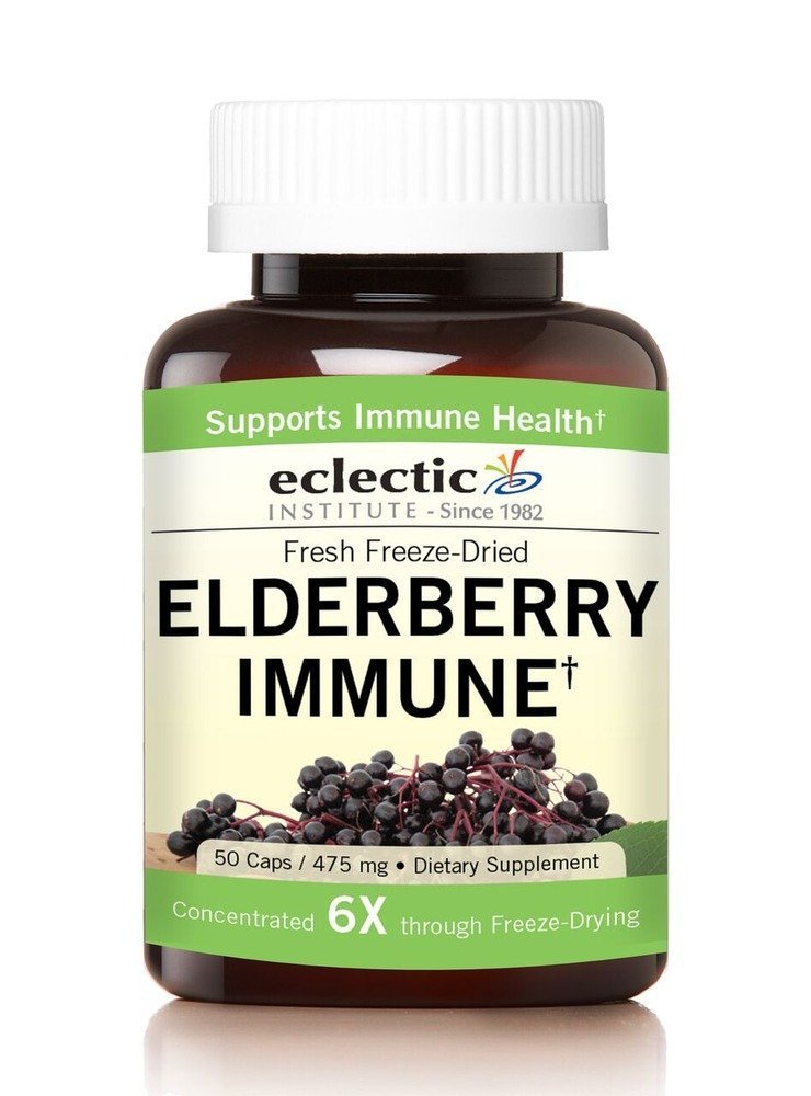 Eclectic Institute Elderberry Immune Capsule 50 Count