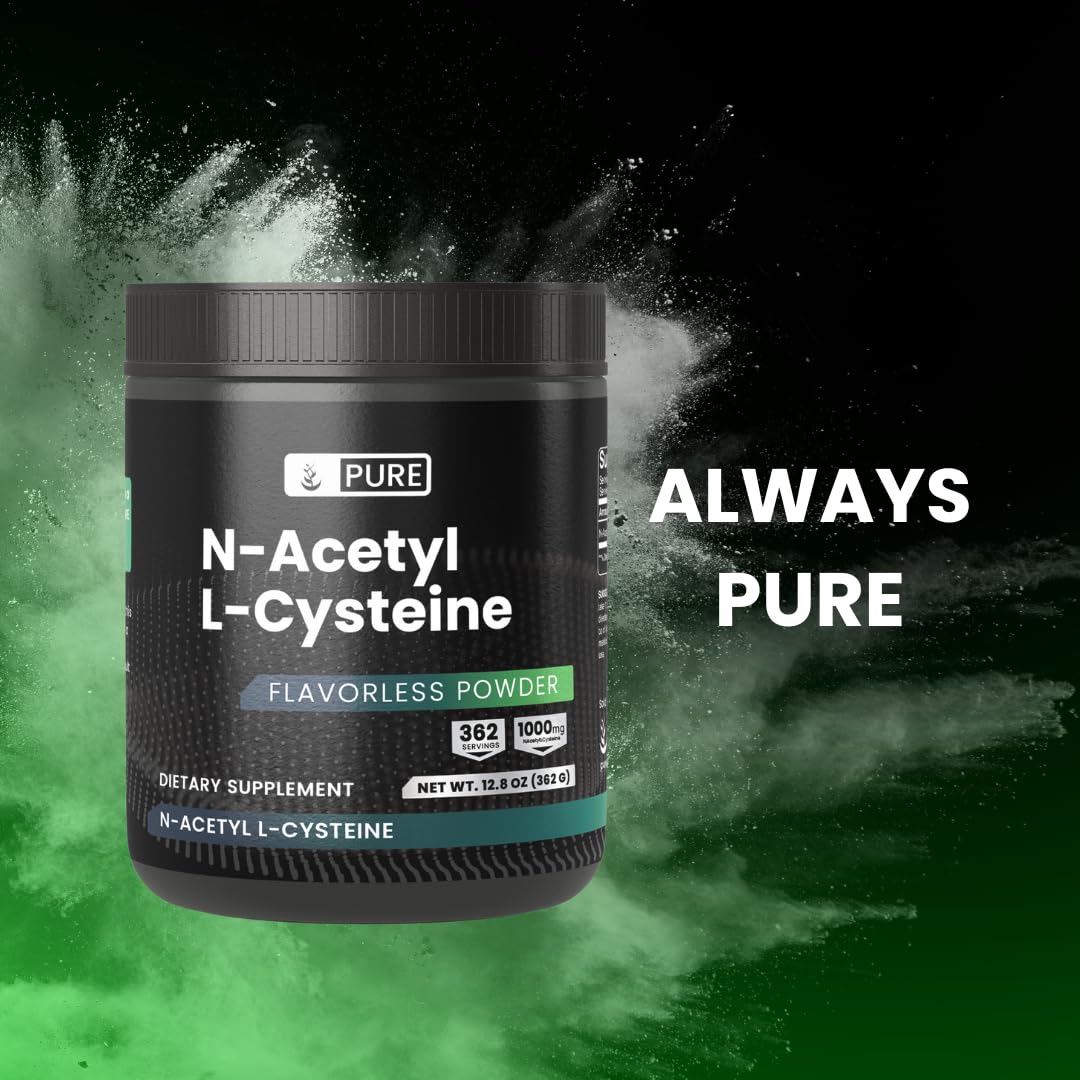 PURE ORIGINAL INGREDIENTS N-Acetyl L-Cysteine Powder, 12.8 oz