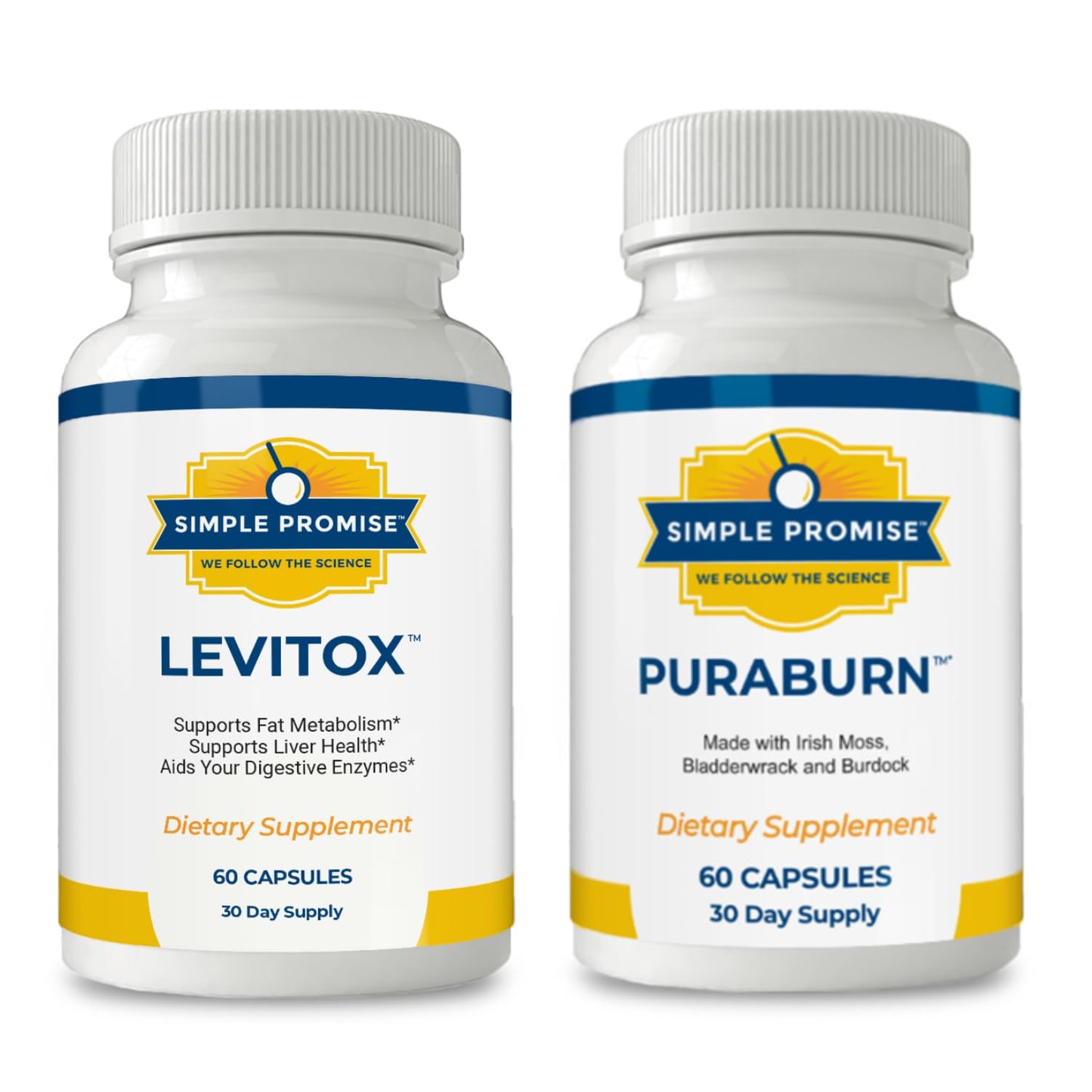 Simple Promise Cleanse & Metabolism Bundle 61 Capsules