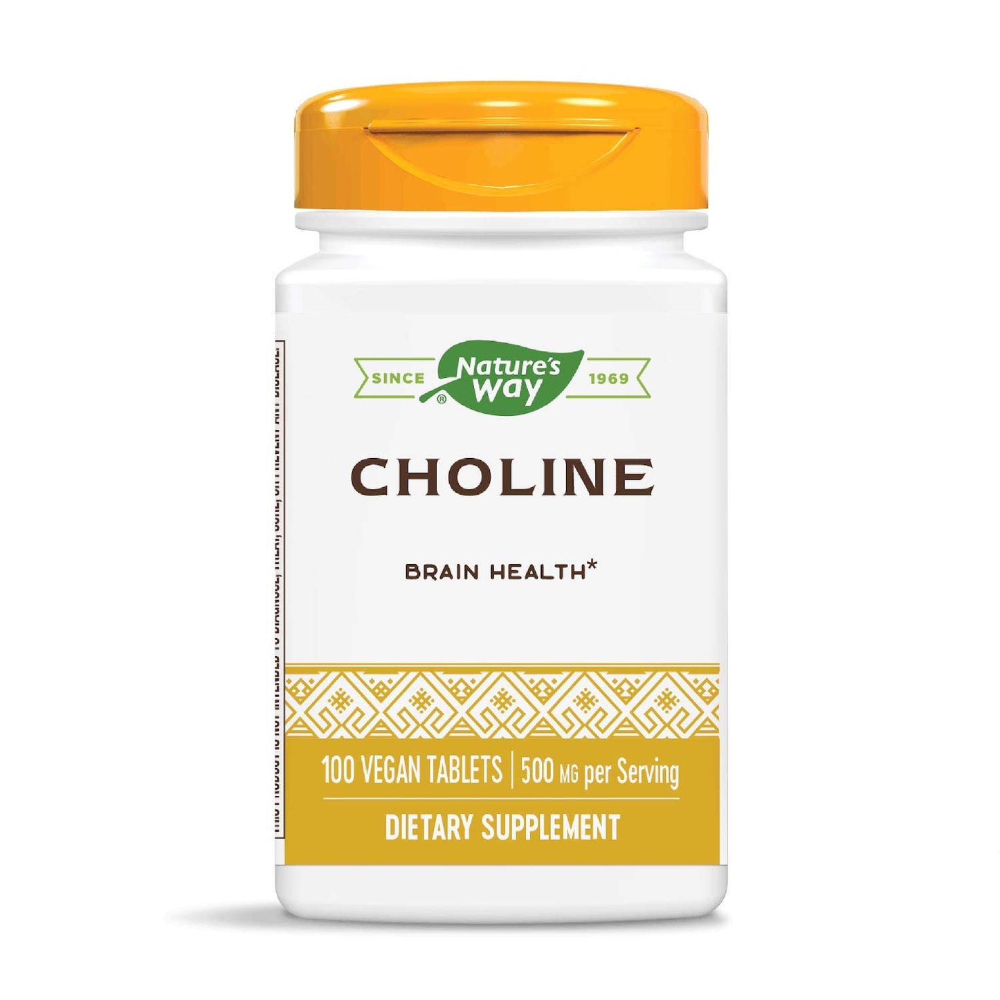 Nature's Way Choline 500 mg per serving Tablets, 200 Tablets