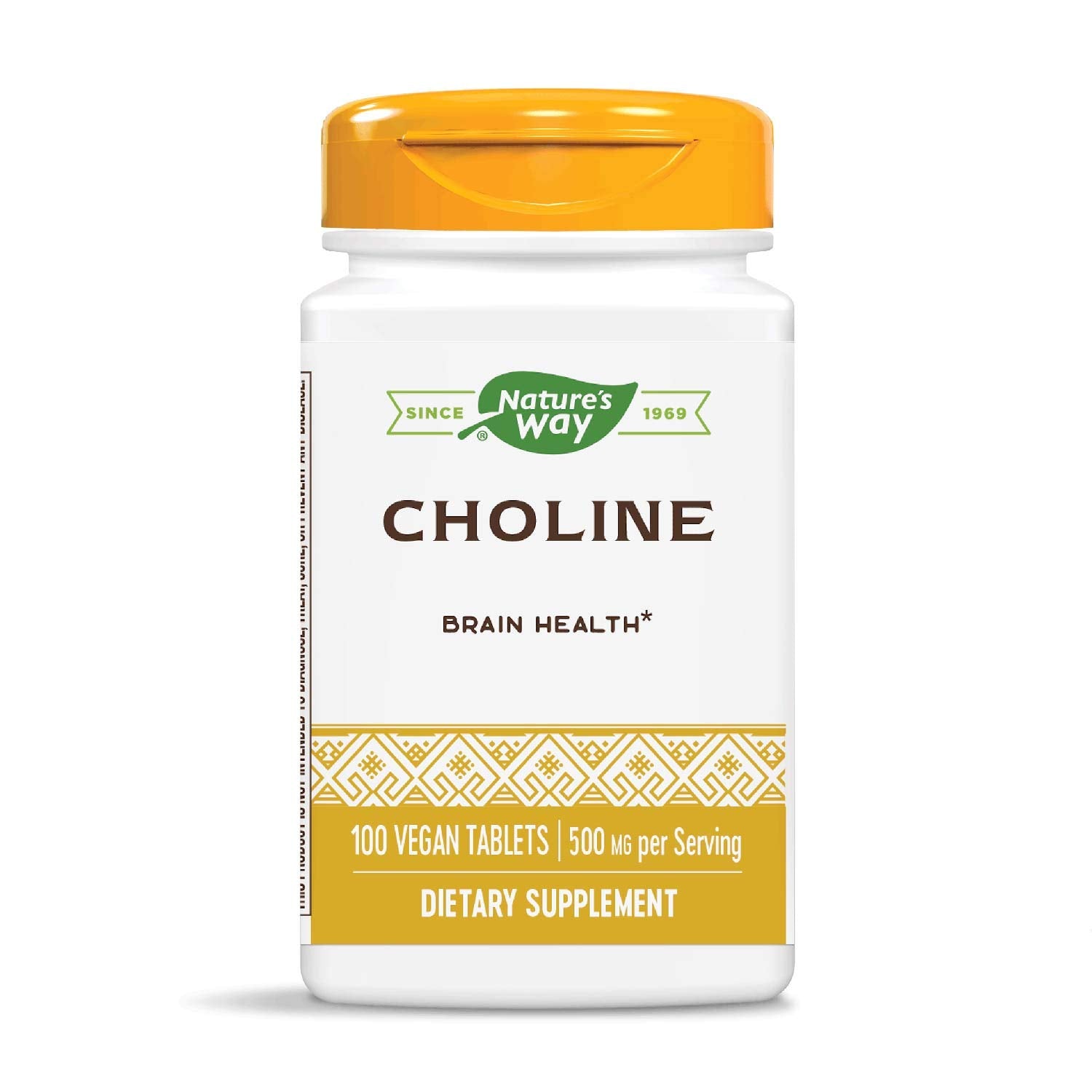 Nature's Way Choline 500 mg per serving Tablets, 200 Tablets