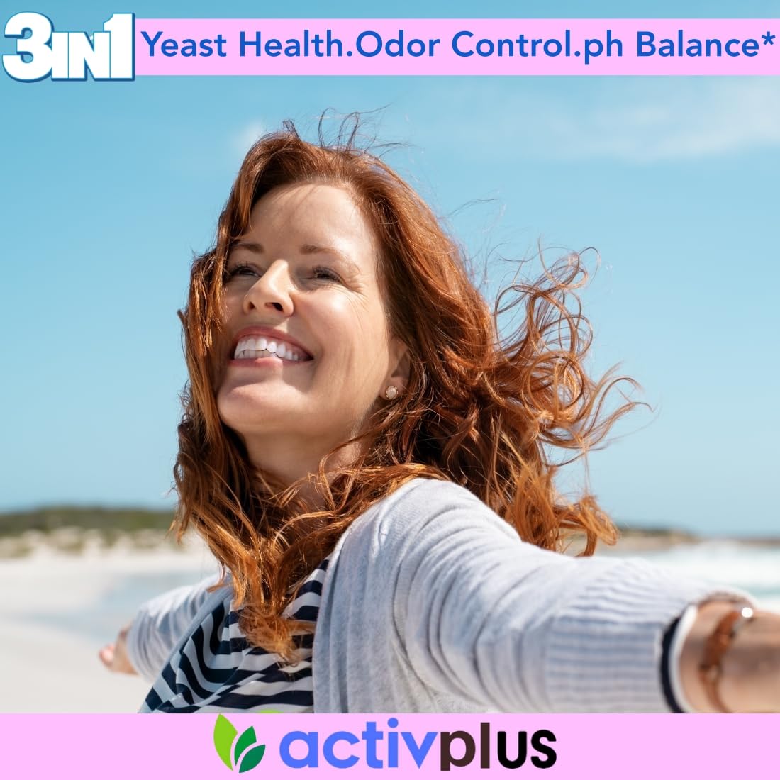 ACTIV PLUS Vaginal Health 5-in-1 Capsules, 14 Count