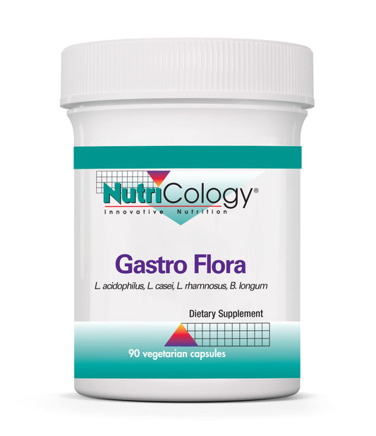 Allergy Research Group Gastro Flora Supplement 90 Capsules
