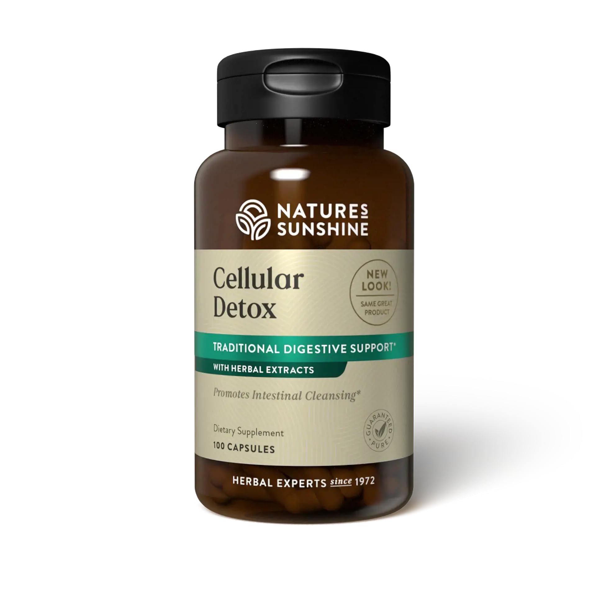 Nature's Sunshine Cellular Detox Capsule, 100 Capsules
