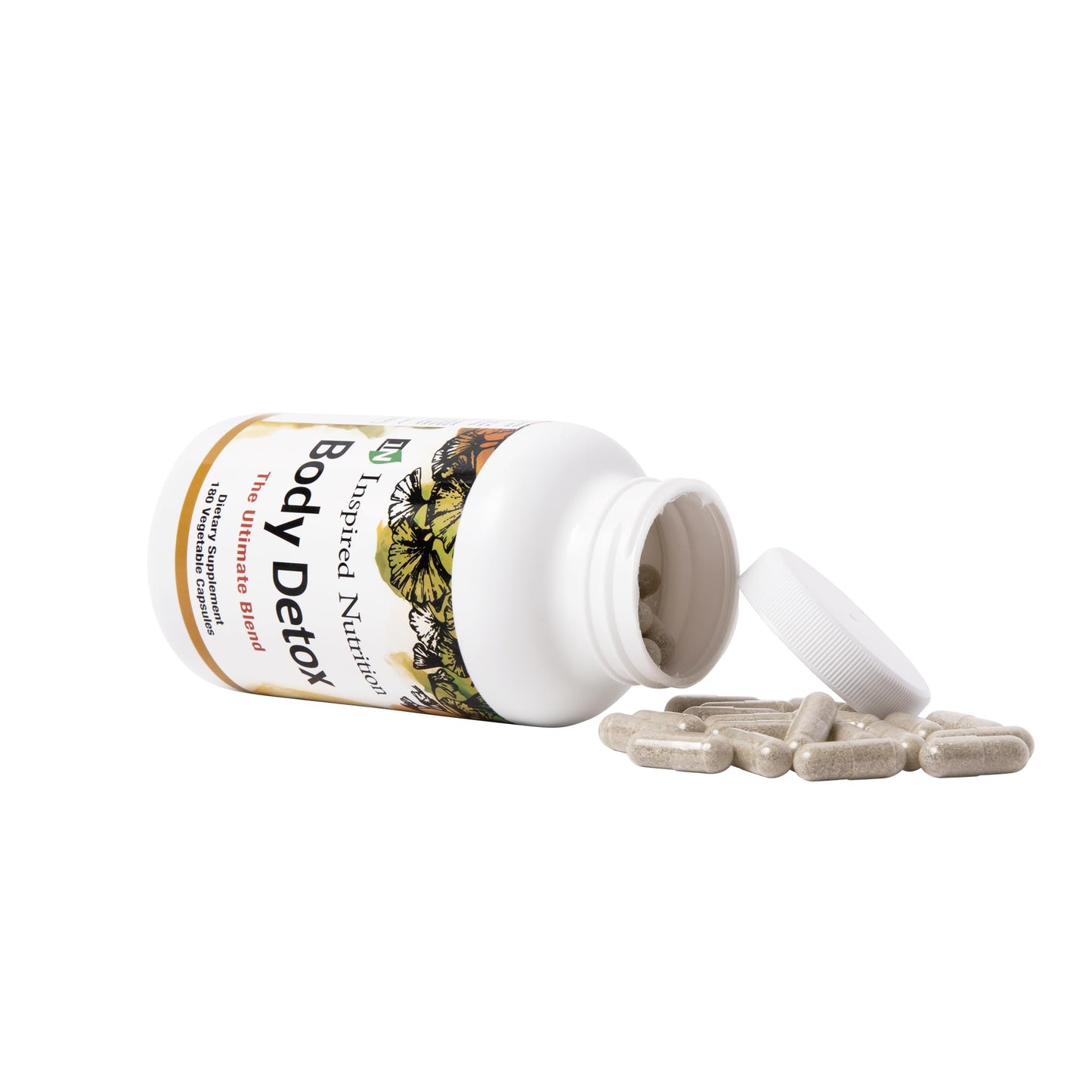 Inspired Nutrition Body Detox - Detox and Liver Support Capsules, 180 Capsules