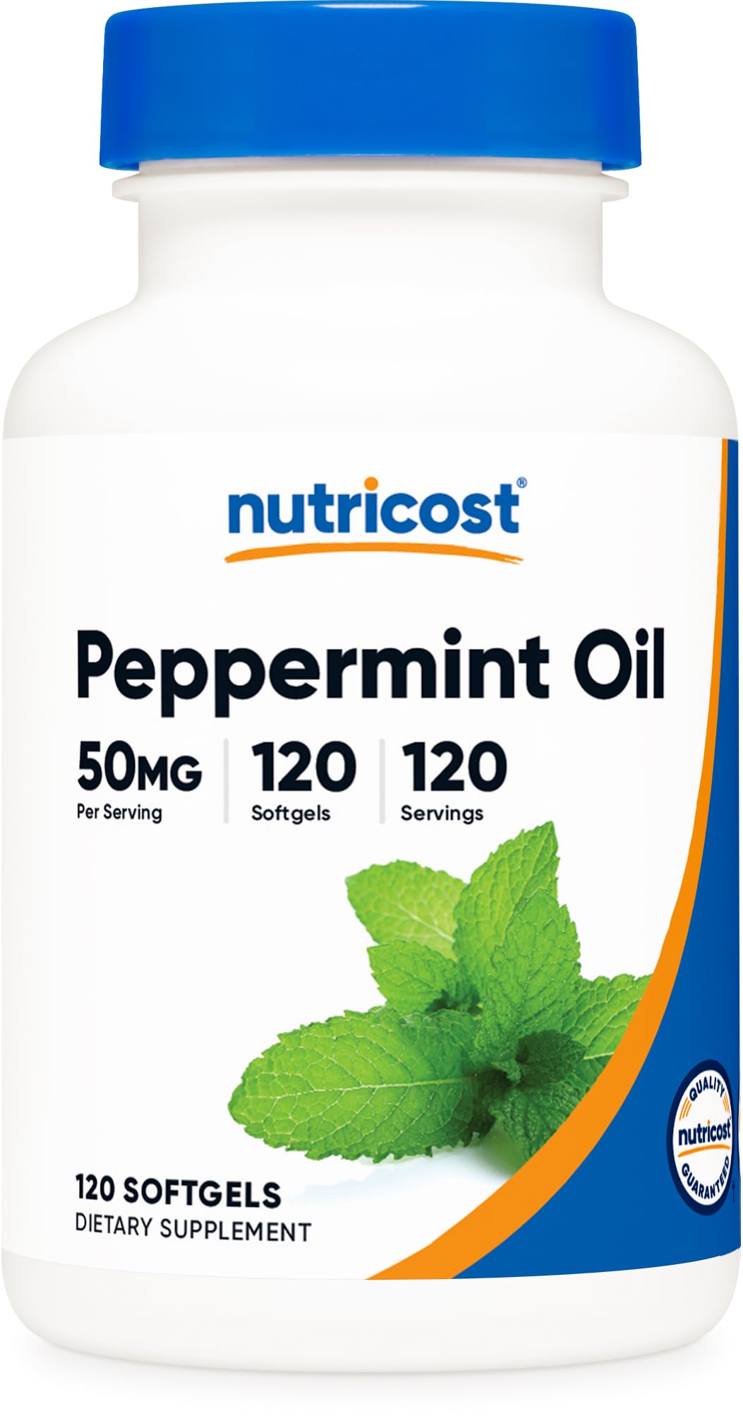 Nutricost Peppermint Oil Softgels 120 Softgels