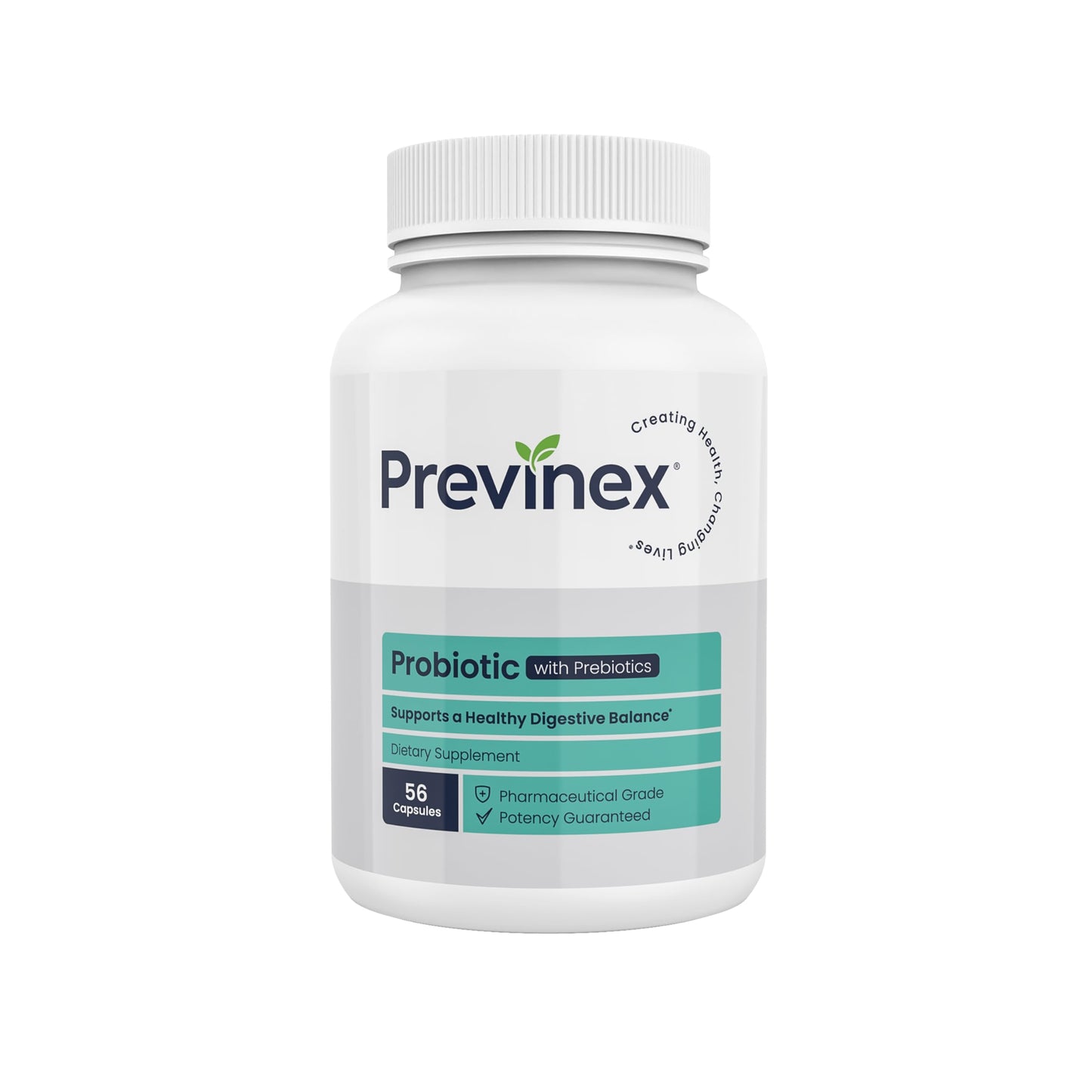 Previnex Probiotic - Advanced Strength with Prebiotics, 30B CFU, Capsule, 56 Count
