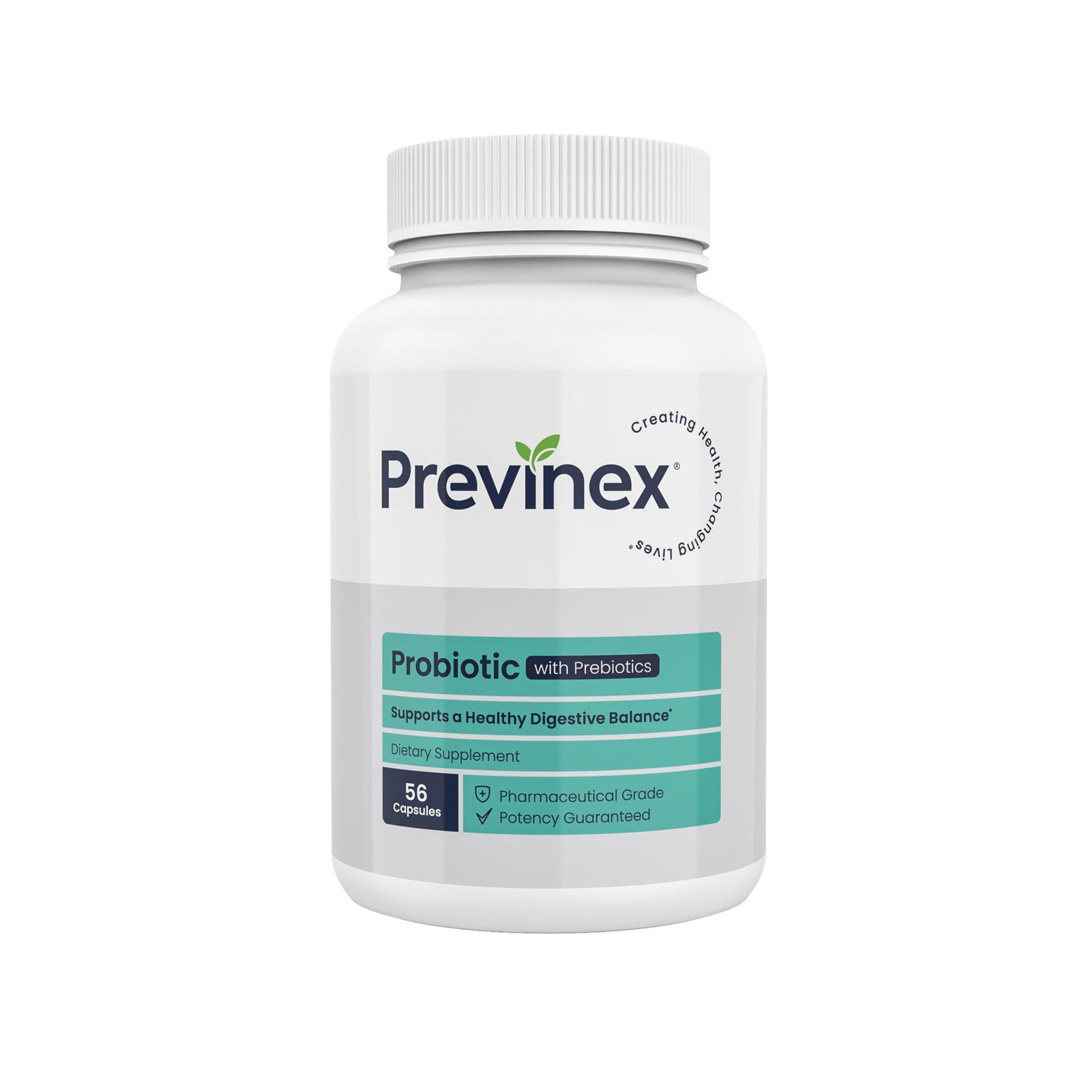 Previnex Probiotic - Advanced Strength with Prebiotics, 30B CFU, Capsule, 56 Count