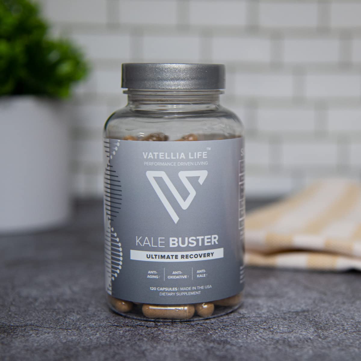 Vatellia Life Kale Buster Capsules, 120 Capsules