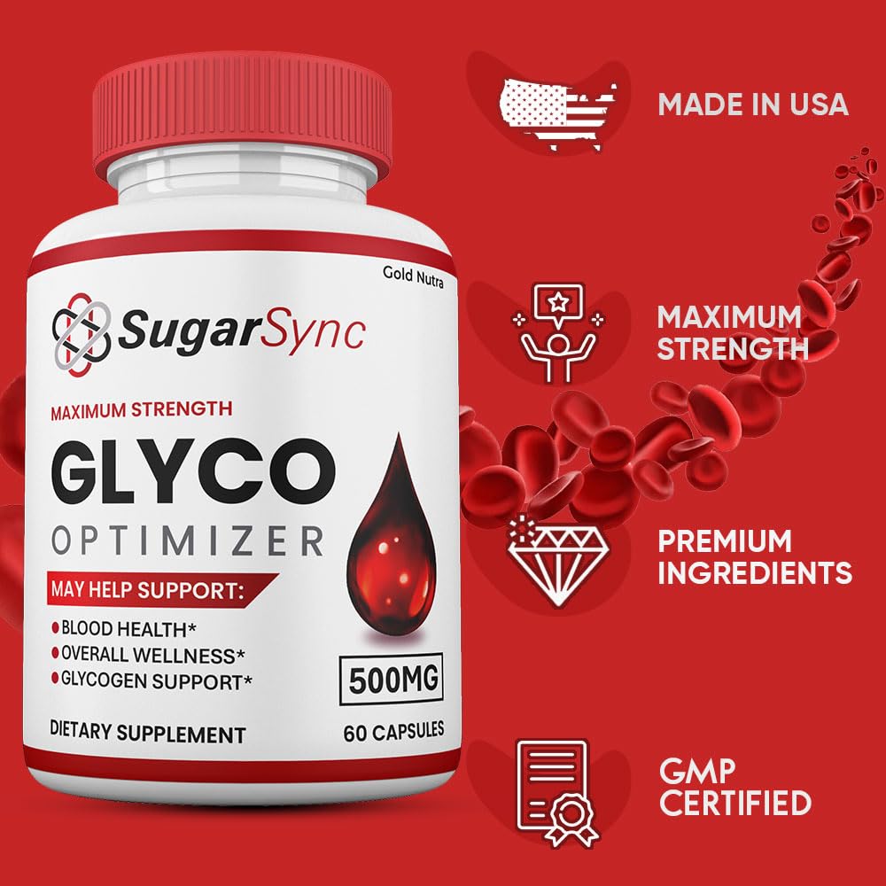 Gold Nutra SugarSync Glyco Optimizer Capsule, 2 Pack