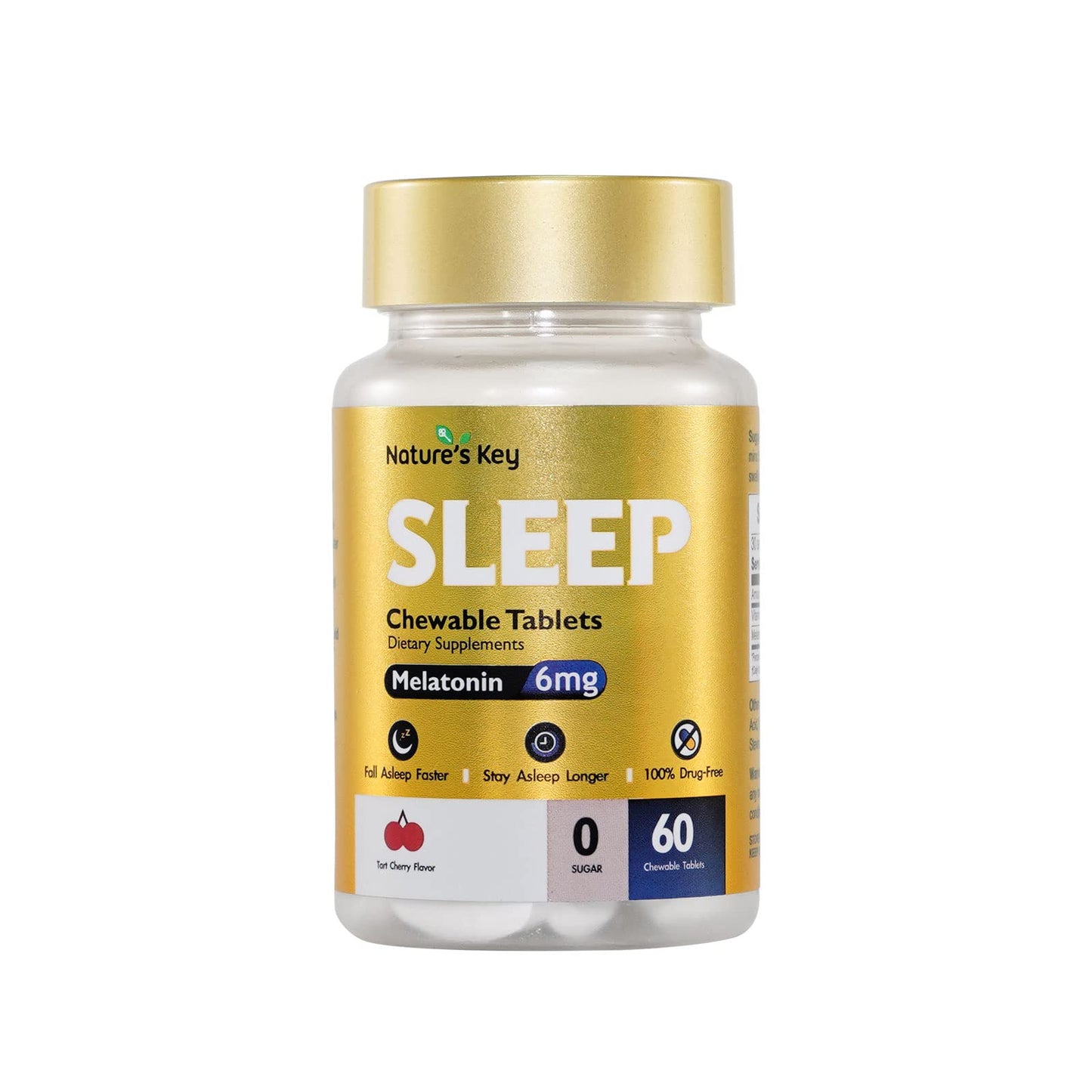 Nature's Key Melatonin 6mg Tablet, 60 Tablets