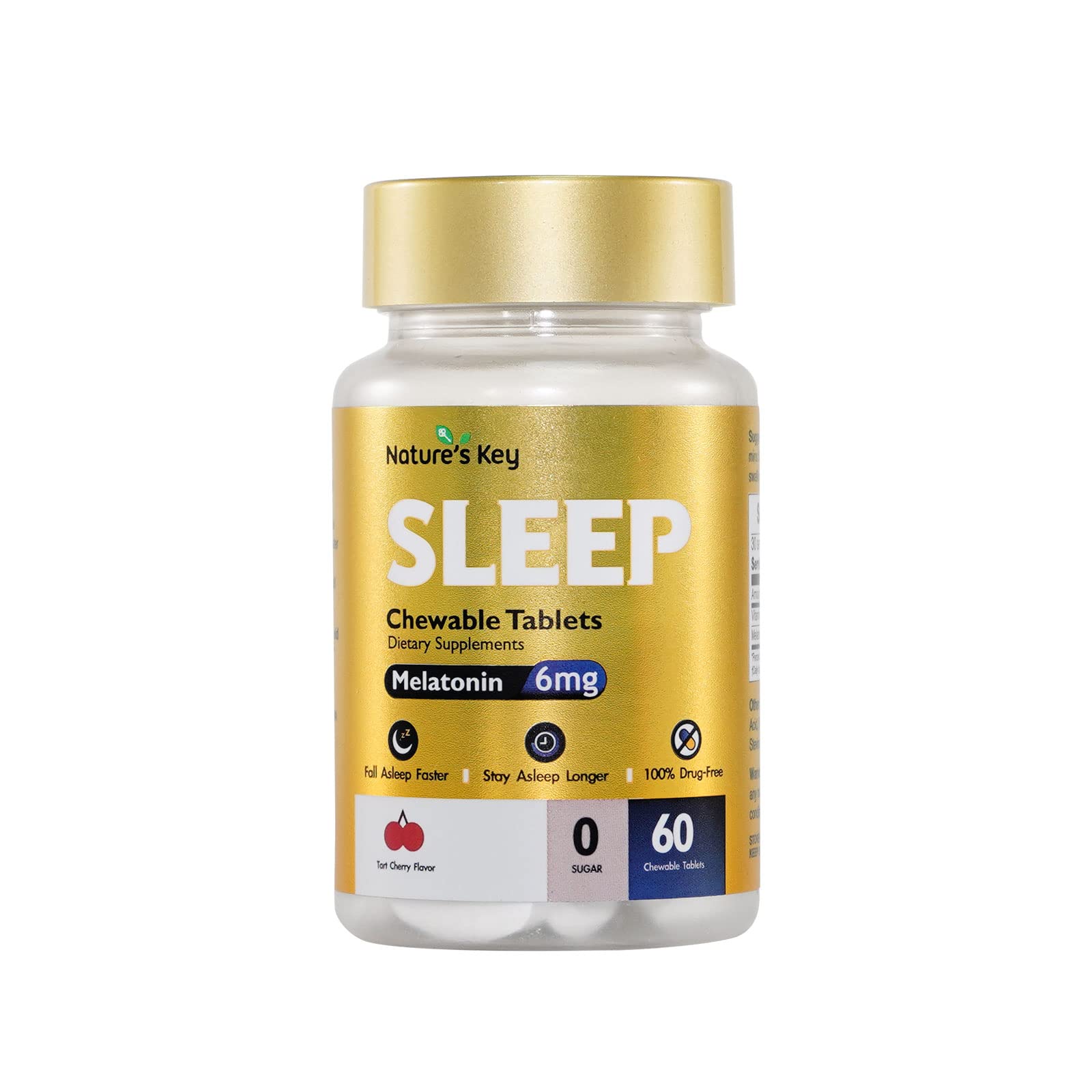 Nature's Key Melatonin 6mg Tablet, 60 Tablets