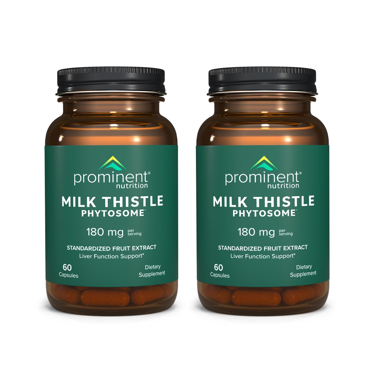 Prominent Nutrition Milk Thistle Phytosome Siliphos Milk Thistle Extract Capsule, 120 Capsules