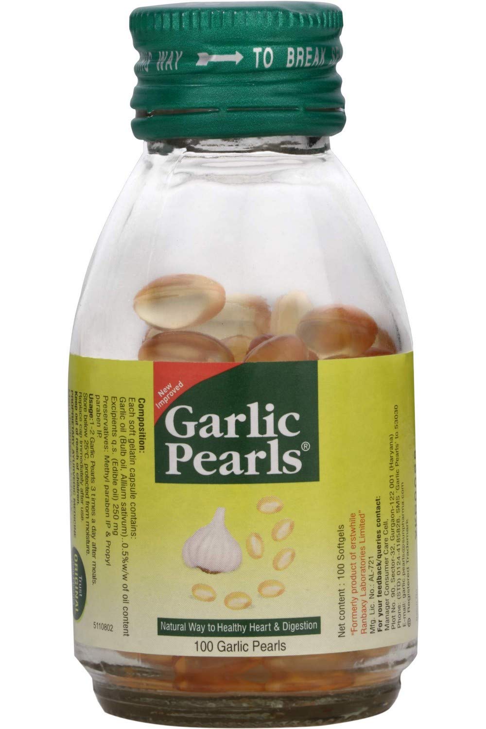 Garlic Pearls Garlic Pearls Capsules 200 Capsules