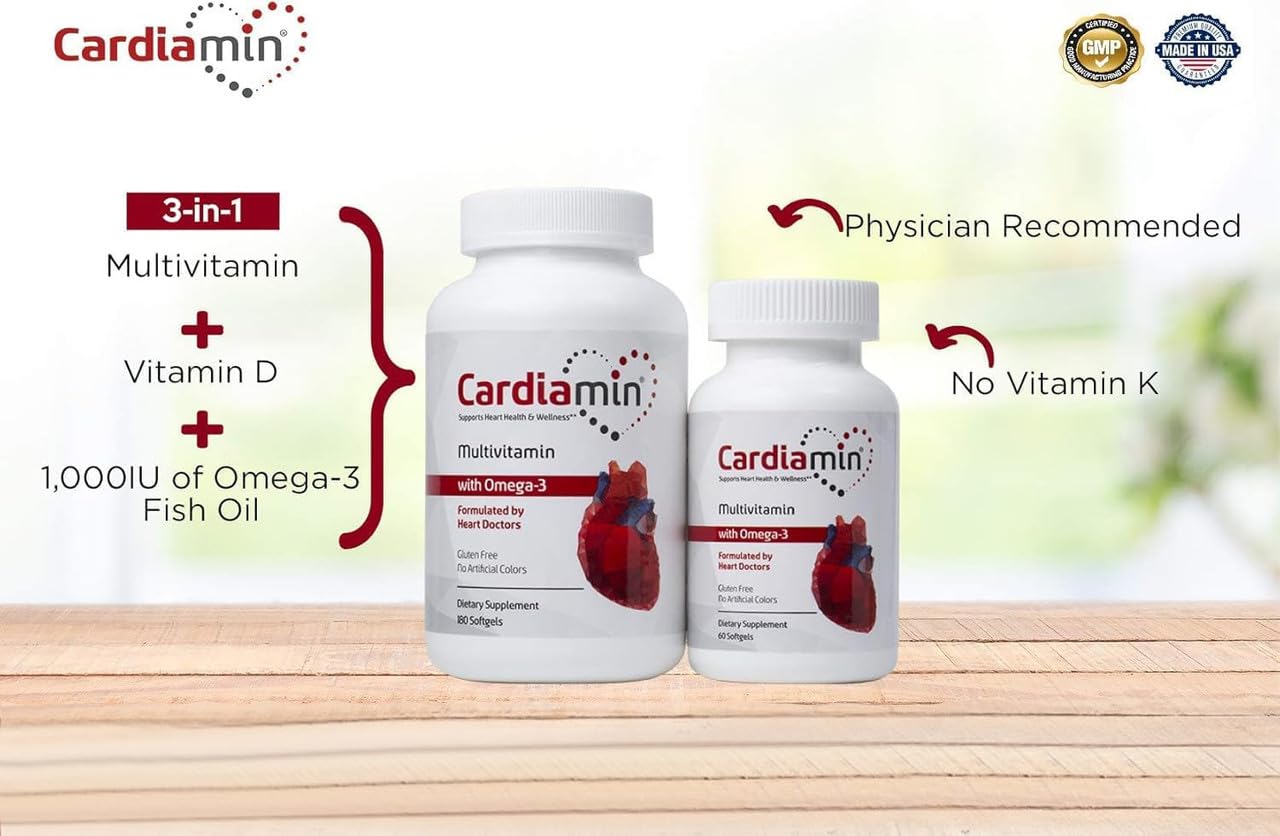 Corceuticals Cardiamin General Wellness Multivitamins 60 Softgels