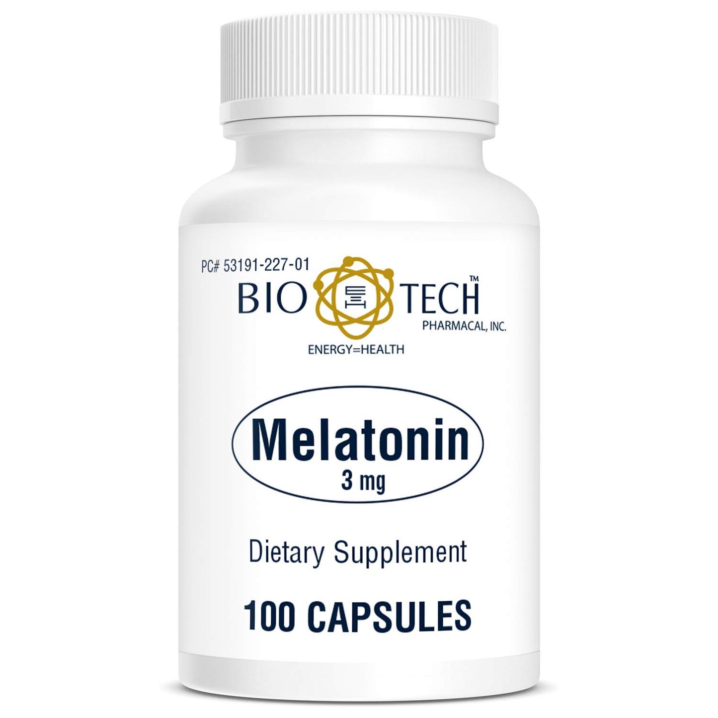 Bio-Tech Pharmacal Melatonin 3mg Capsule, 100 Capsules