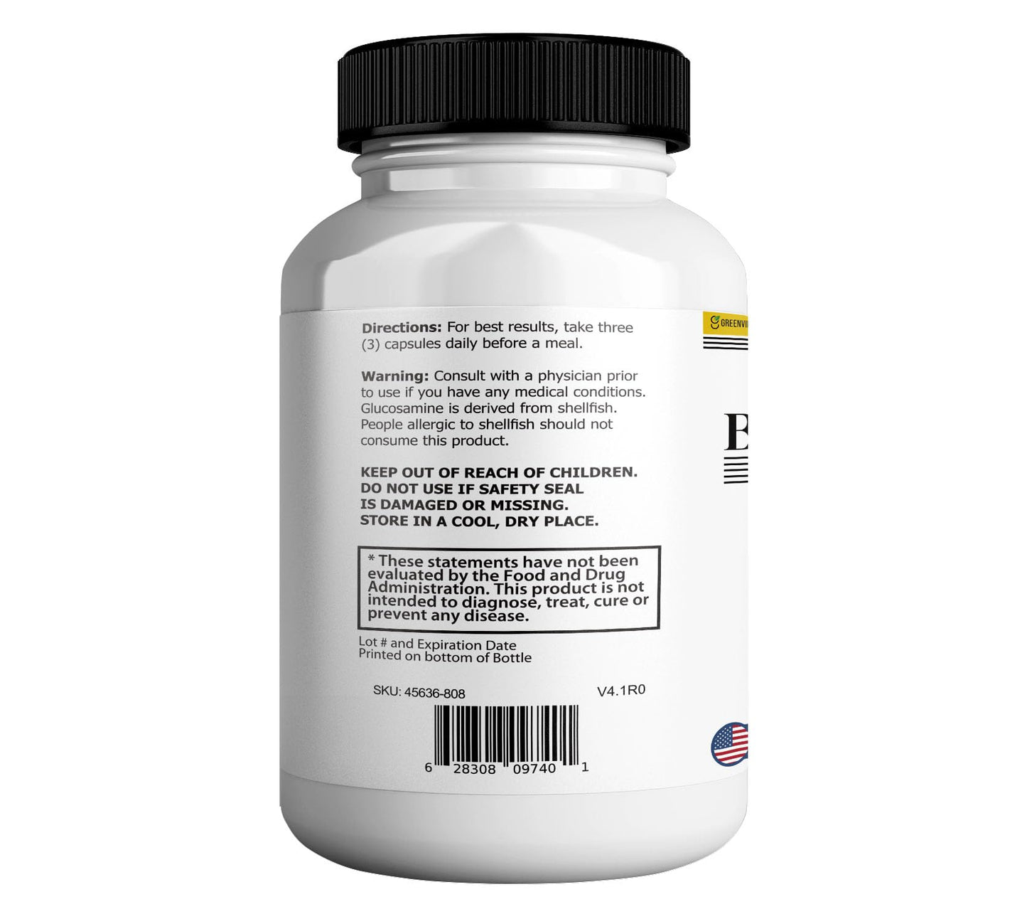 GREENVIFY Bodi Dynamics Gold Max Joint Genie Capsules 600