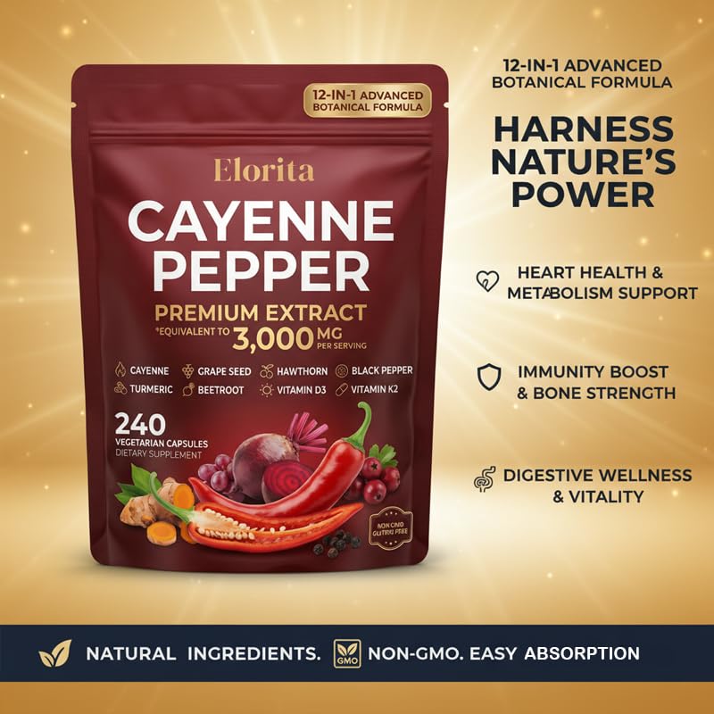 Orthoclip Cayenne Pepper Softgels 1 Count
