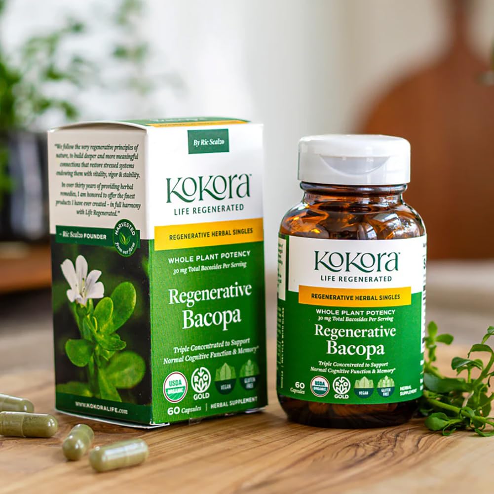 Kokora Regenerative Bacopa Capsule 60 Count