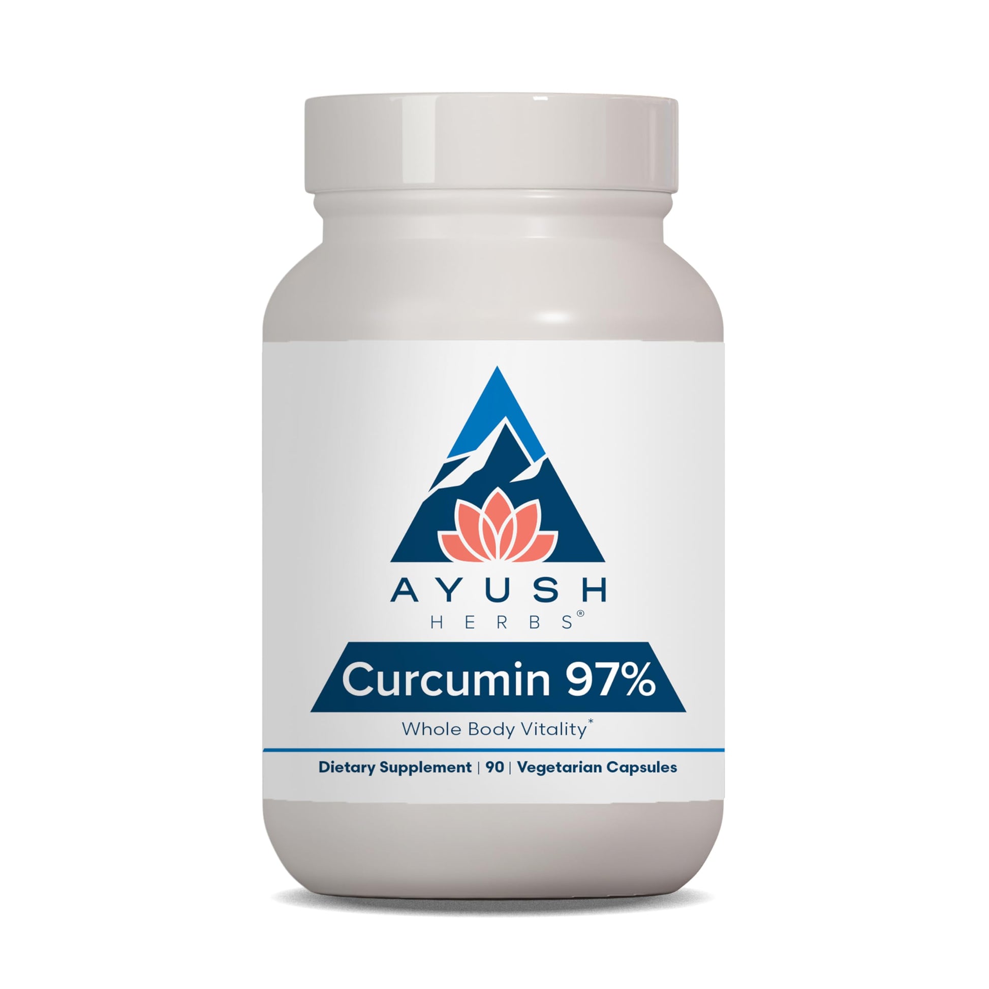 Ayush Herbs Curcumin 97% Capsules, 90 Capsules