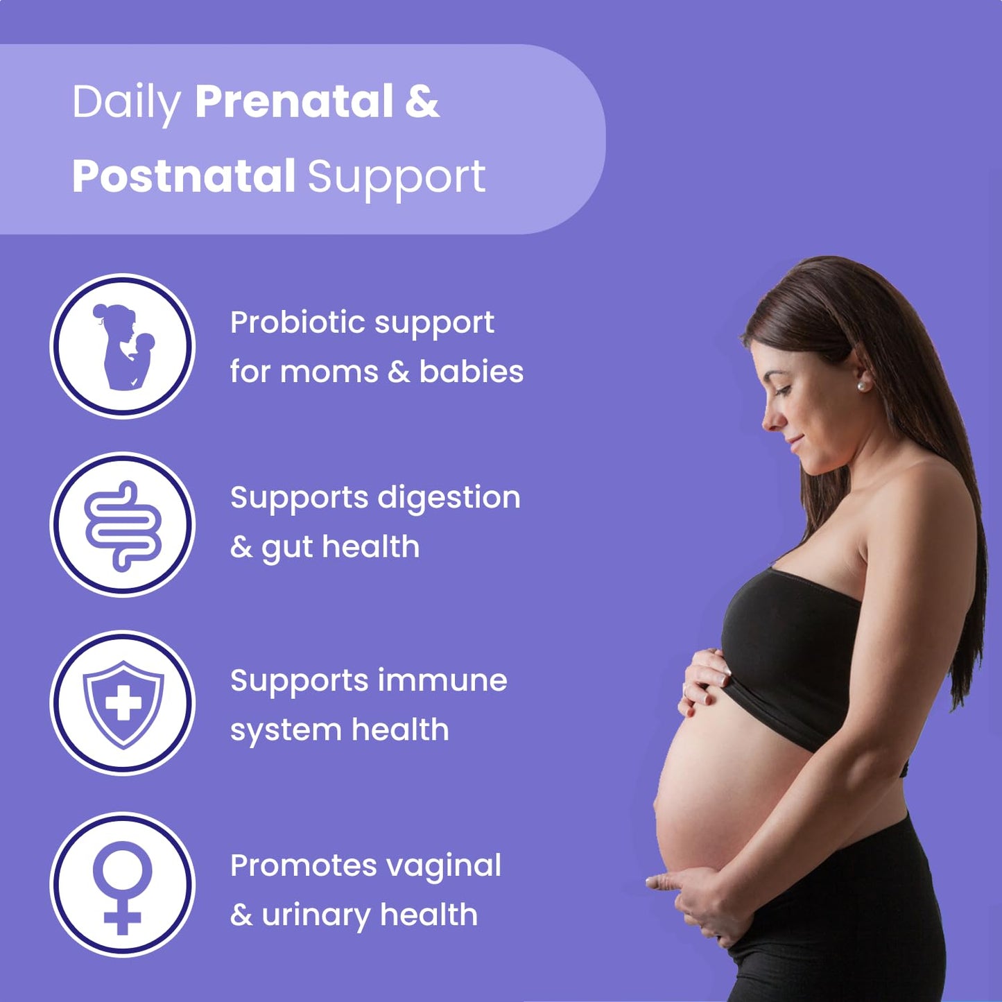 Mother's Promise Prenatal Probiotics for Women Capsule 30 Count