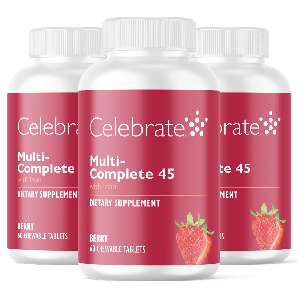 Celebrate Bariatric Supplements Multi-Complete Berry Tablets, 180 Tablets