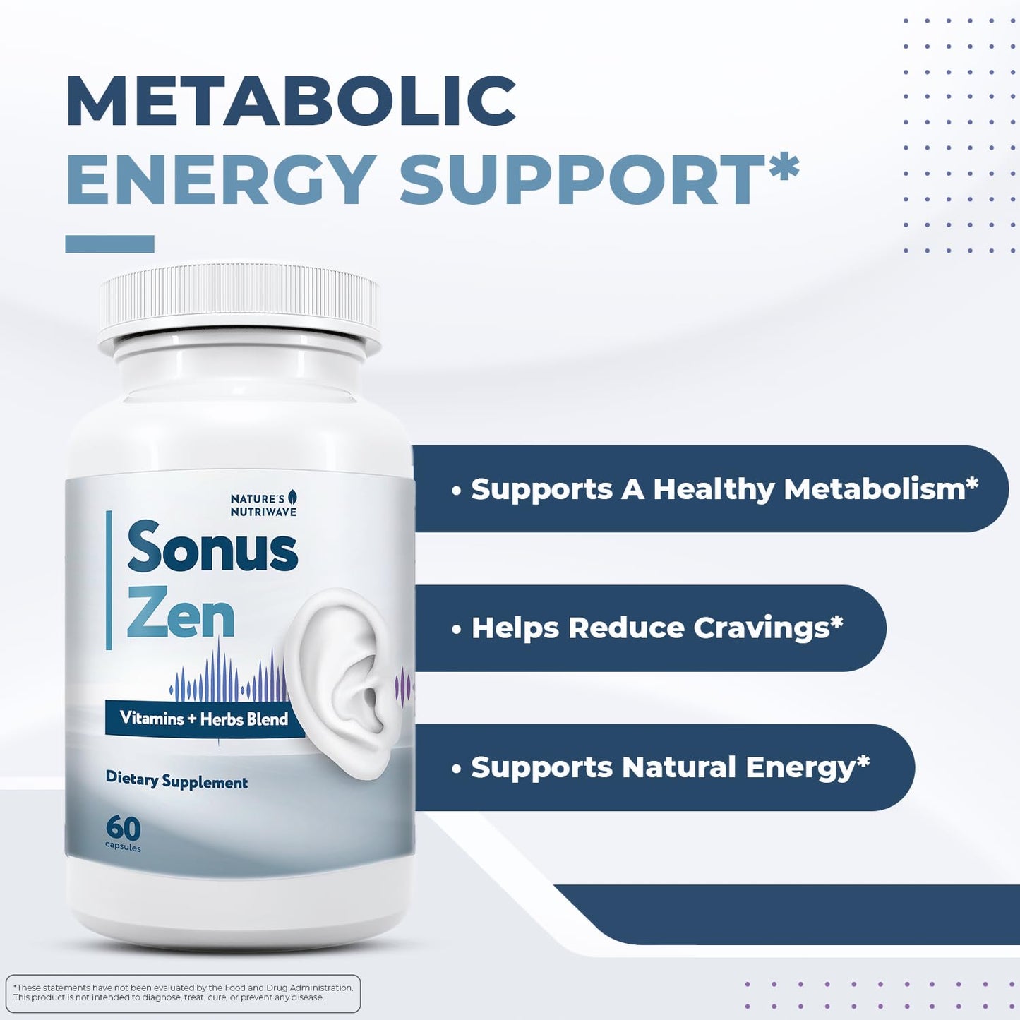 Nature’s NutriWave SonusZen Capsules 60 Capsules