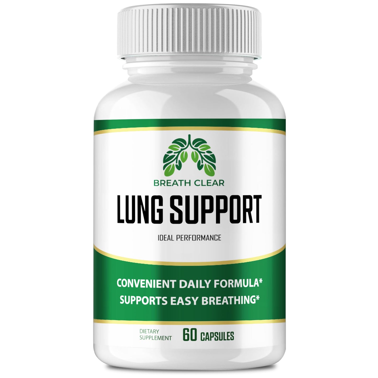 IDEAL PERFORMANCE Breath Clear Lung Support Capsules, 60 Capsules