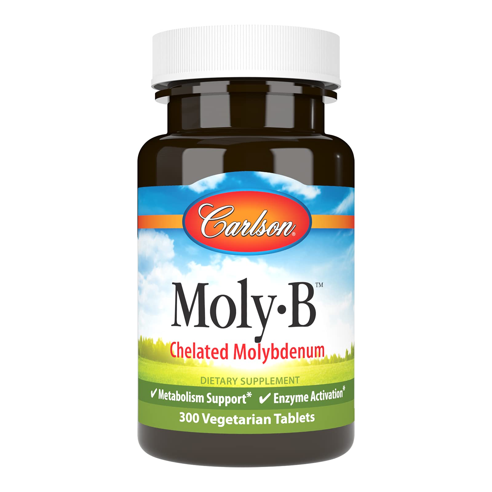Carlson Moly-B Metabolism Support Tablets 300 Tablets