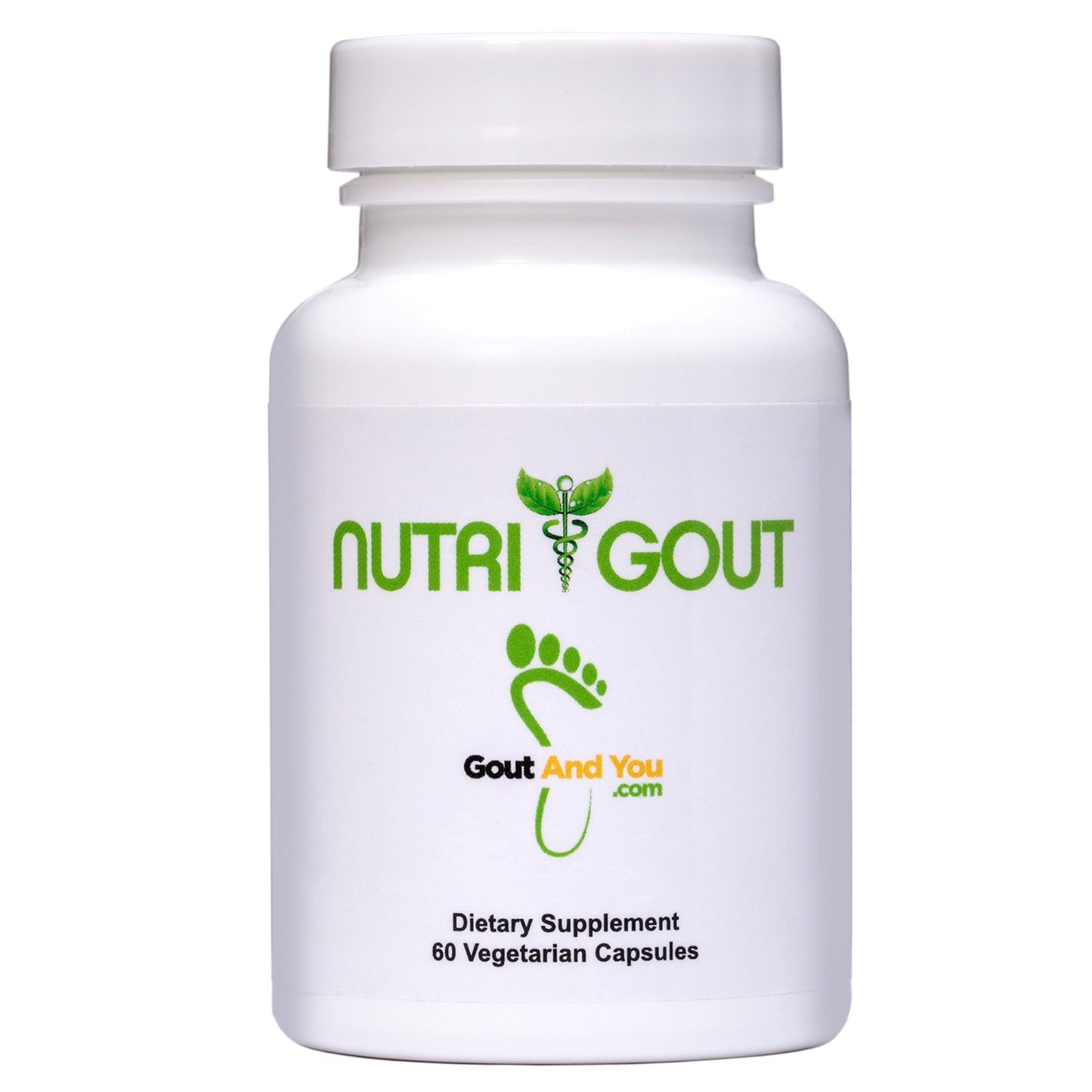 Gout and You NutriGout Uric Acid Cleanse Supplement Capsules, 60 Count