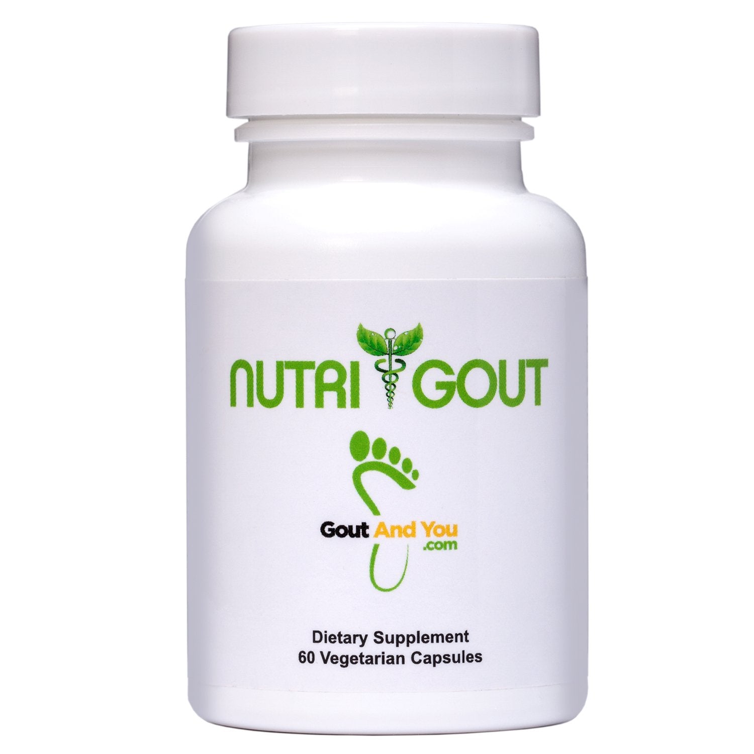 Gout and You NutriGout Uric Acid Cleanse Supplement Capsules, 60 Count