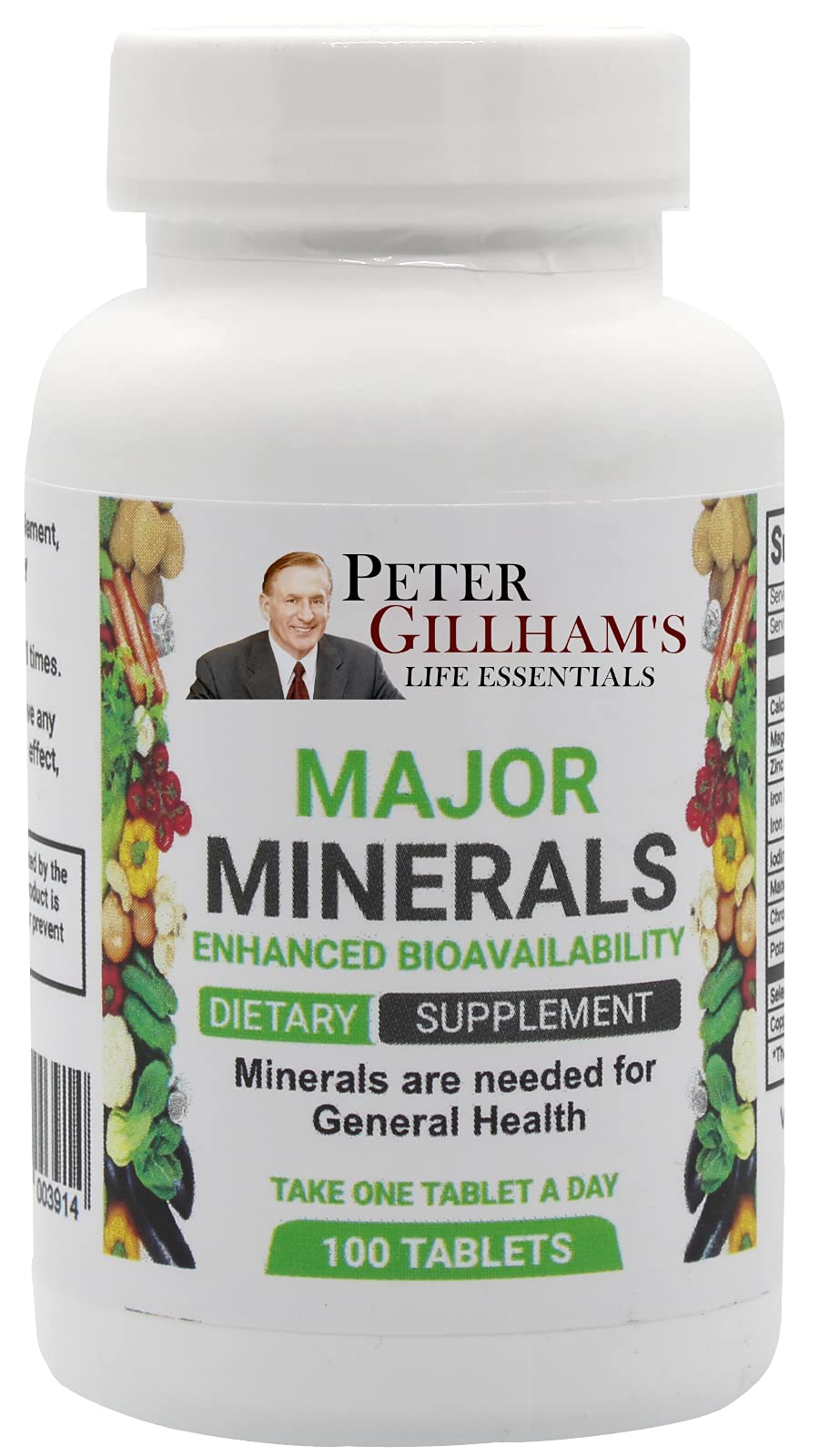 Peter's Choice Major Minerals Tablets, 100 Count