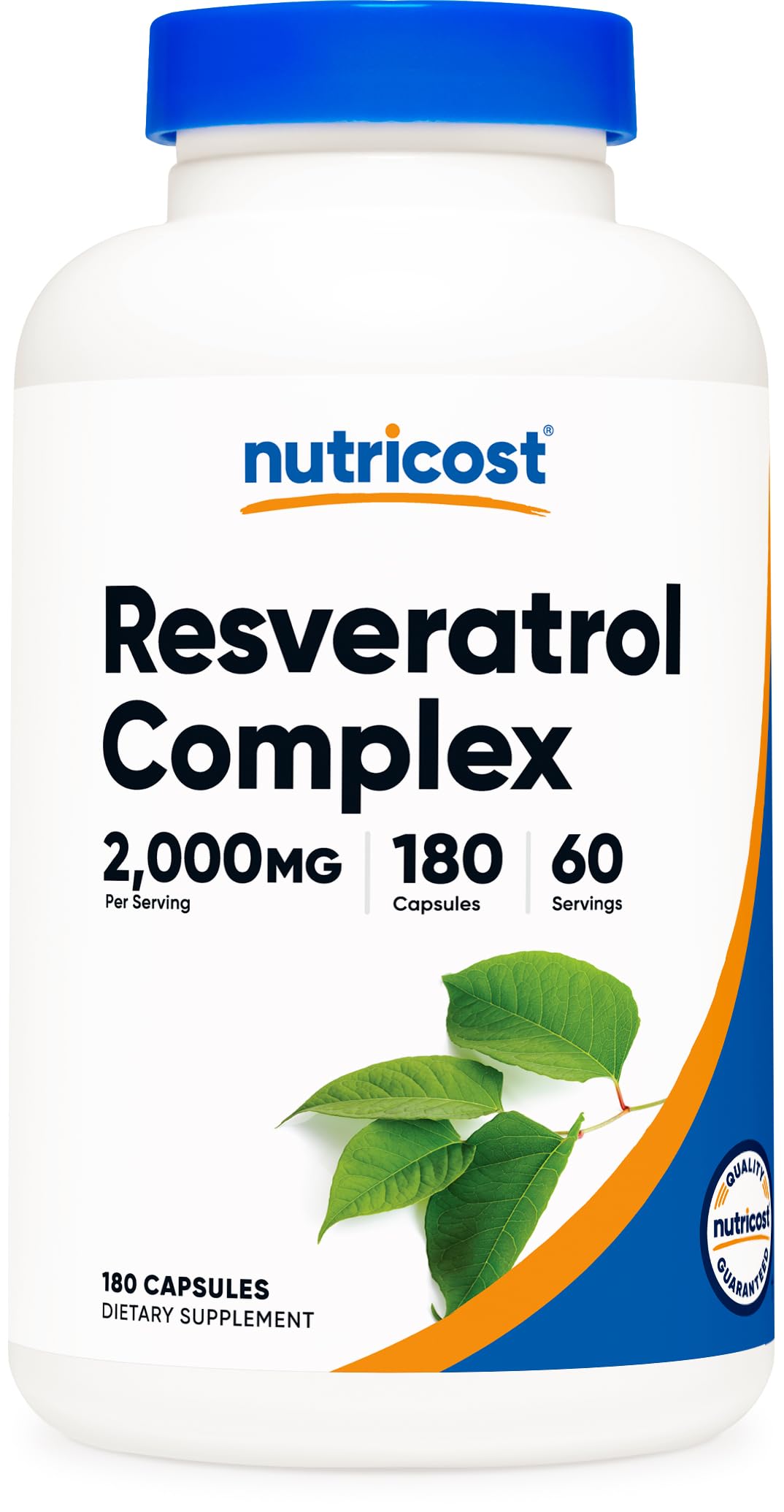 Nutricost Resveratrol Complex (2,000mg) 180 Capsules