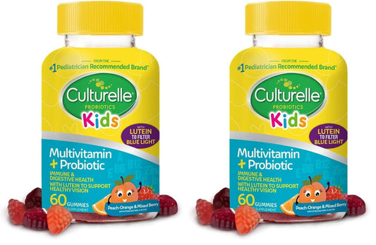 Culturelle Kids Multivitamin + Probiotic for Kids (Ages 2+), Gummies, 120 Count