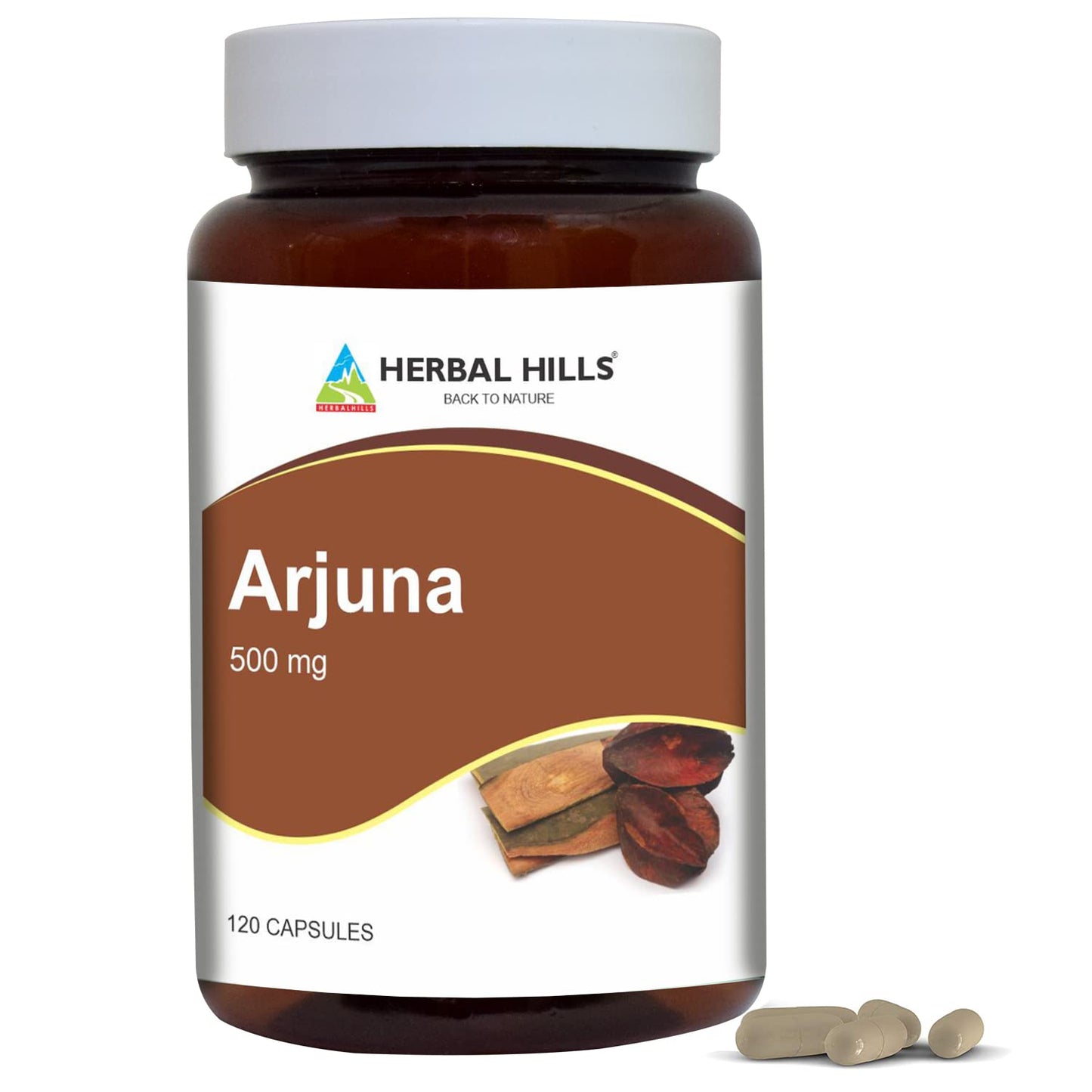 Herbal Hills Arjuna Capsules Capsule 120 Count