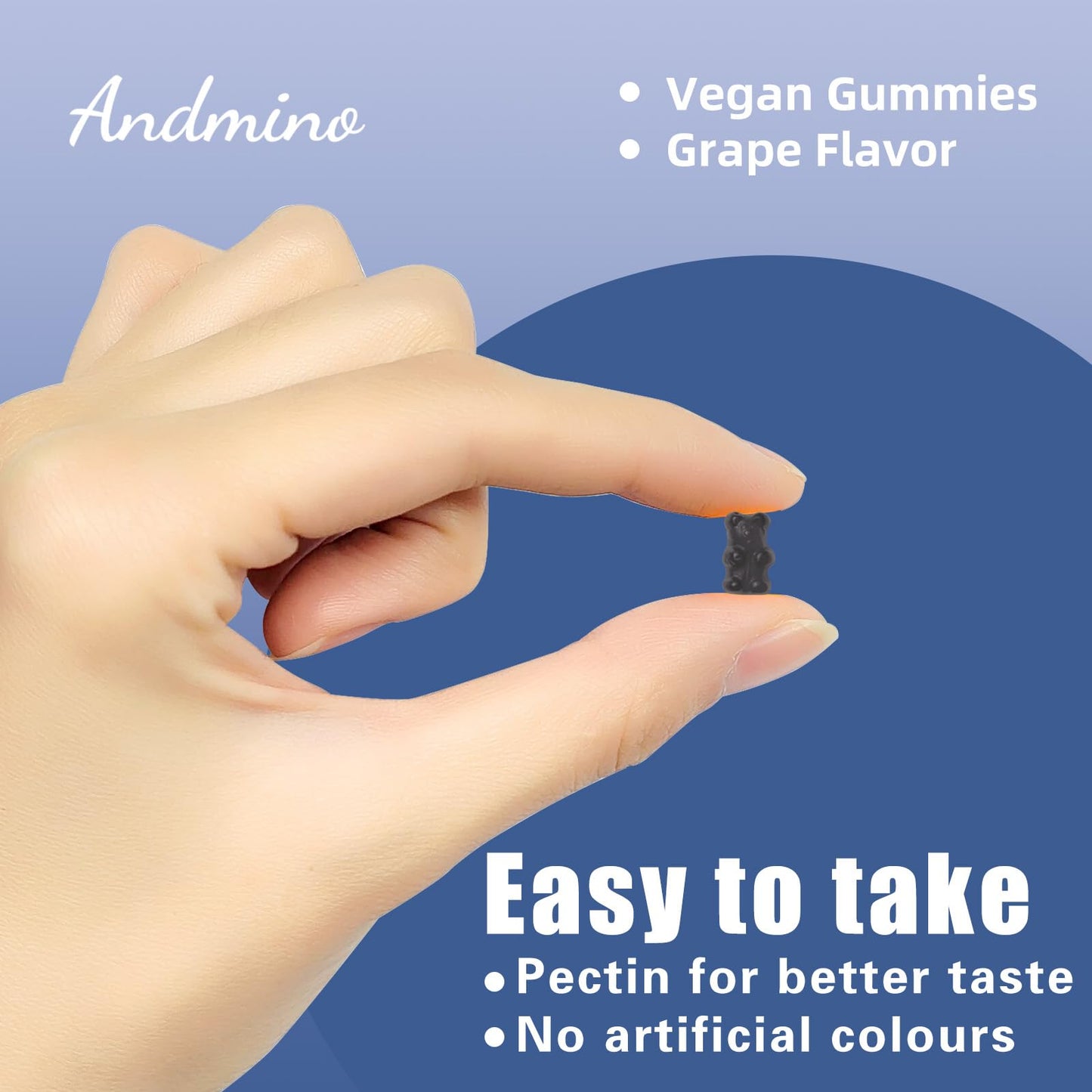 andmino 13-in-1 Detox Binder 60 Gummies