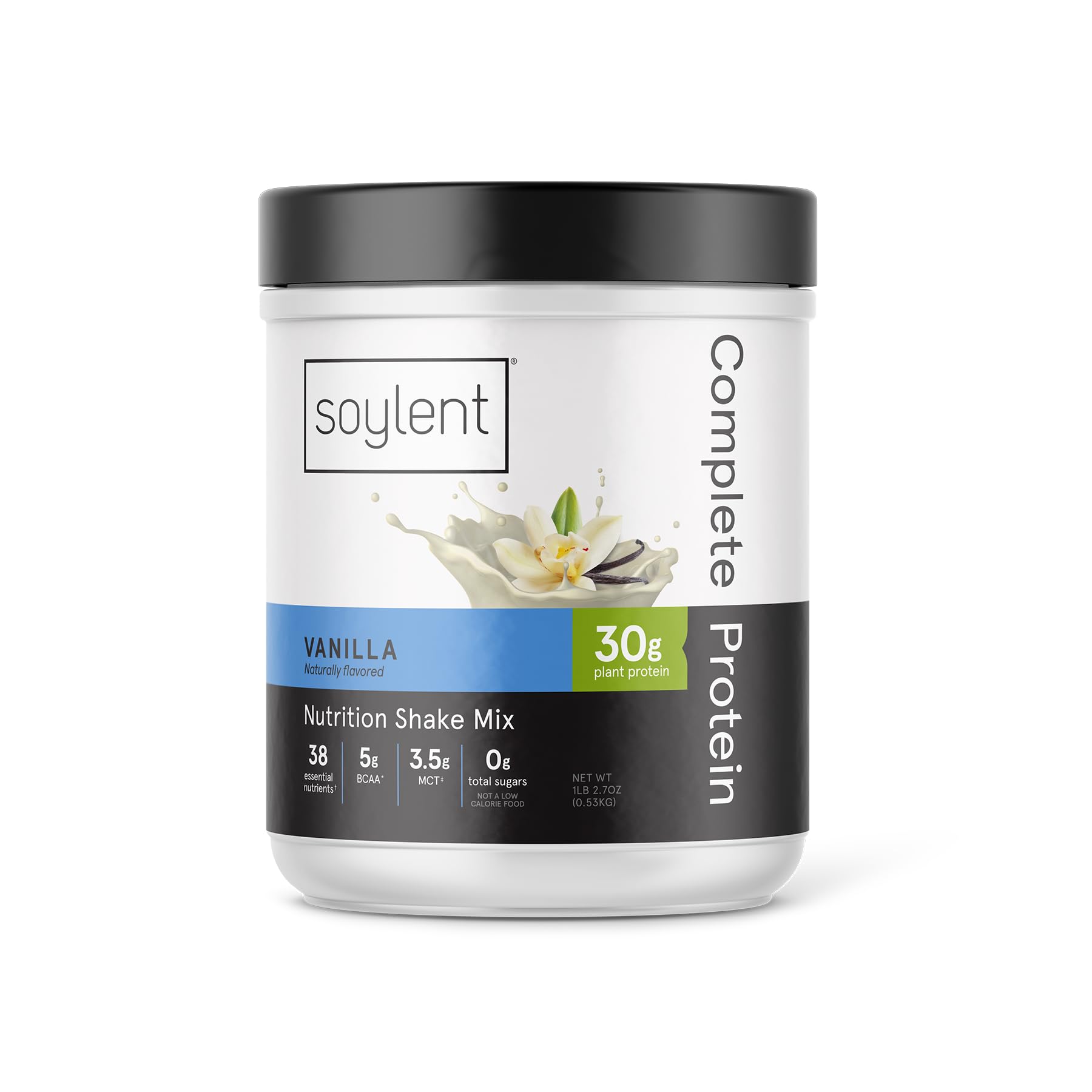 Soylent Complete Protein Powder Vanilla 18.7 Ounce