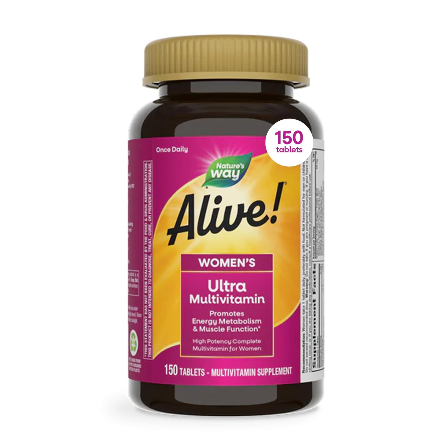 Nature's Way Alive! Ultra Multivitamin for Women 150 Tablets