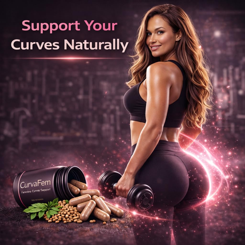 Clear-Biotic Curvafem Provide Butt Booty Boob Lift, Gain Weight Butt Pills Natural Butt and Boob Growth Capsule 1
